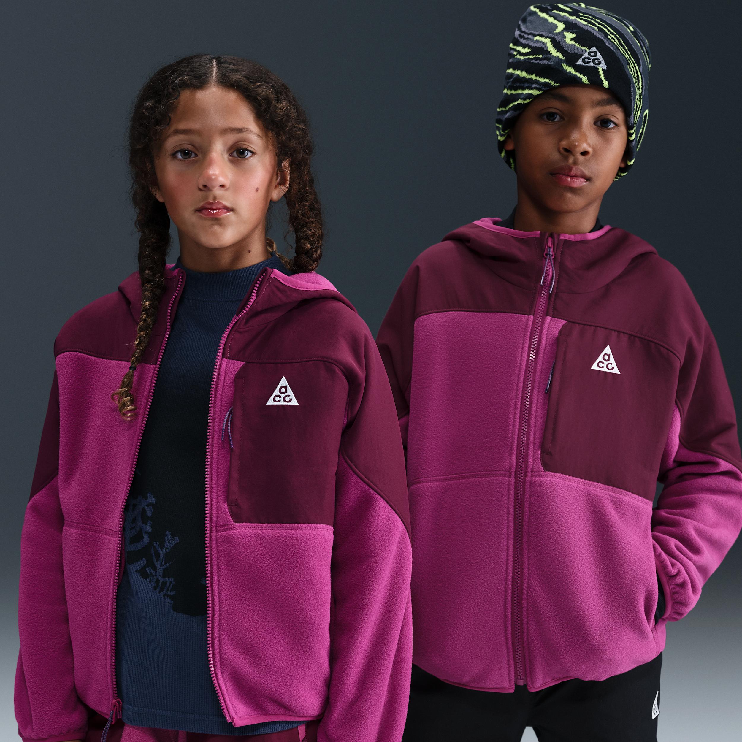 Nike ACG "Wolf Tree" Big Kid's PolartecÂ® Full-Zip Hoodie by NIKE