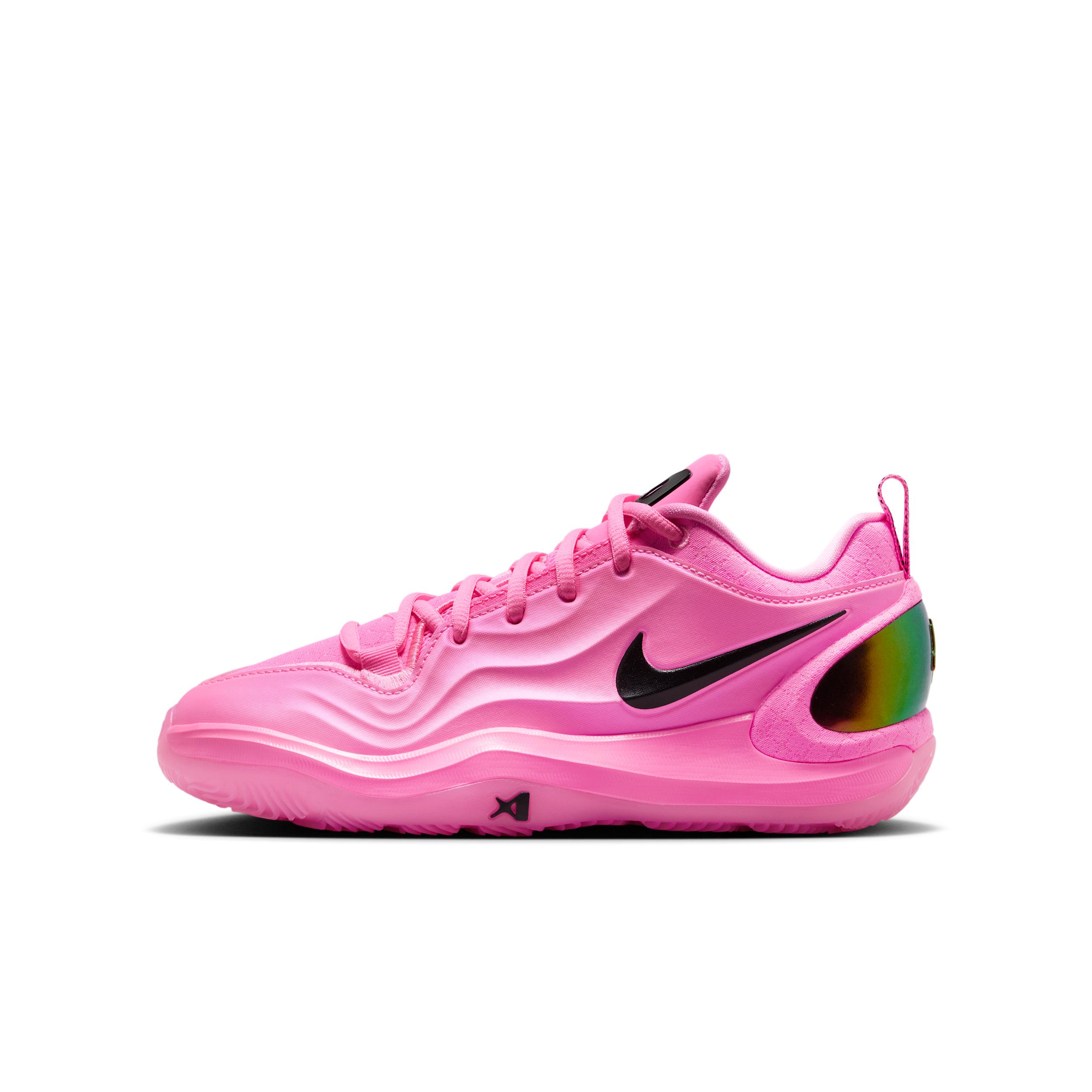 Nike A'Two "A'Pink Shoe" A'ja Wilson Big Kids' Basketball Shoes by NIKE