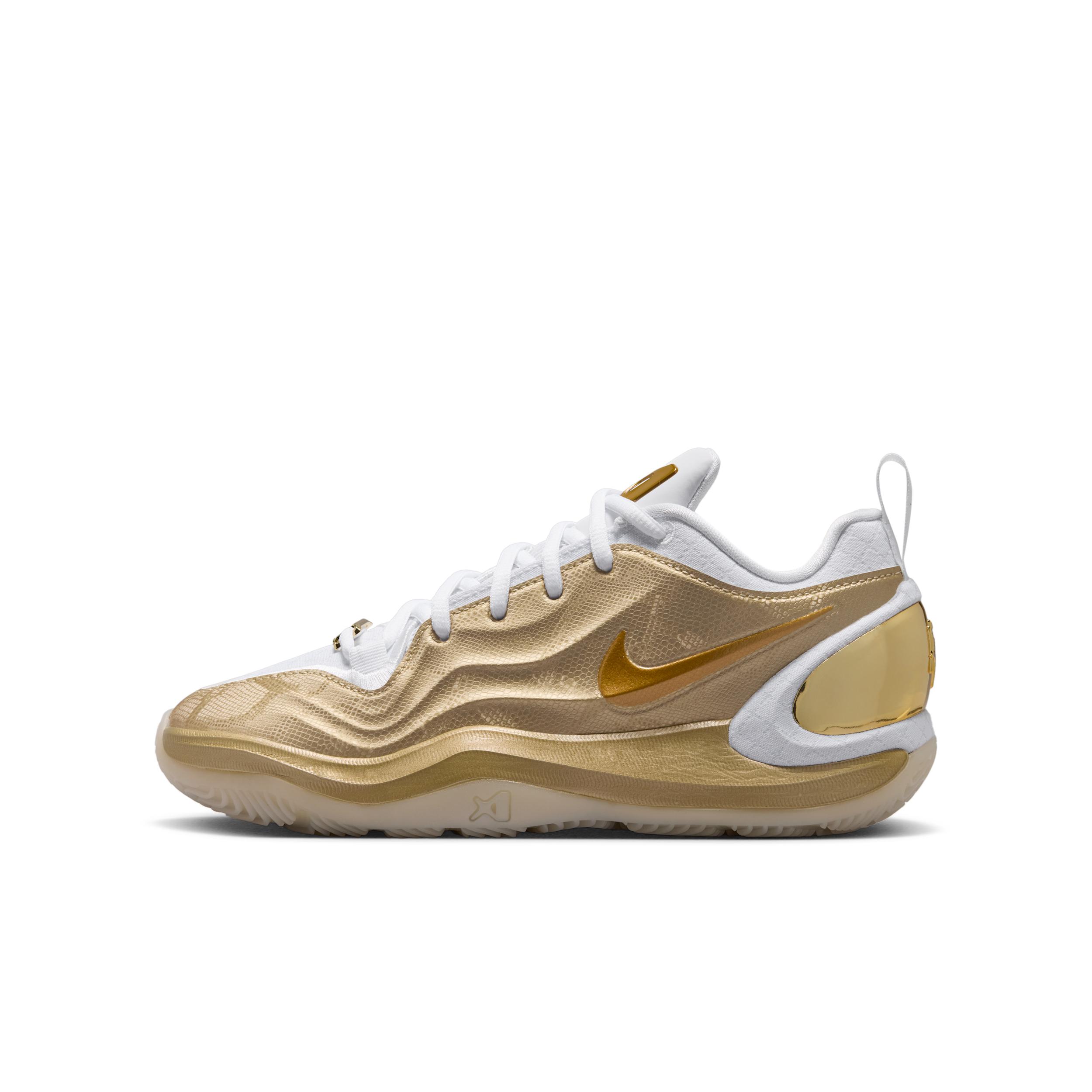 Nike A'Two "Gold Standard" A'ja Wilson Big Kids' Basketball Shoes by NIKE