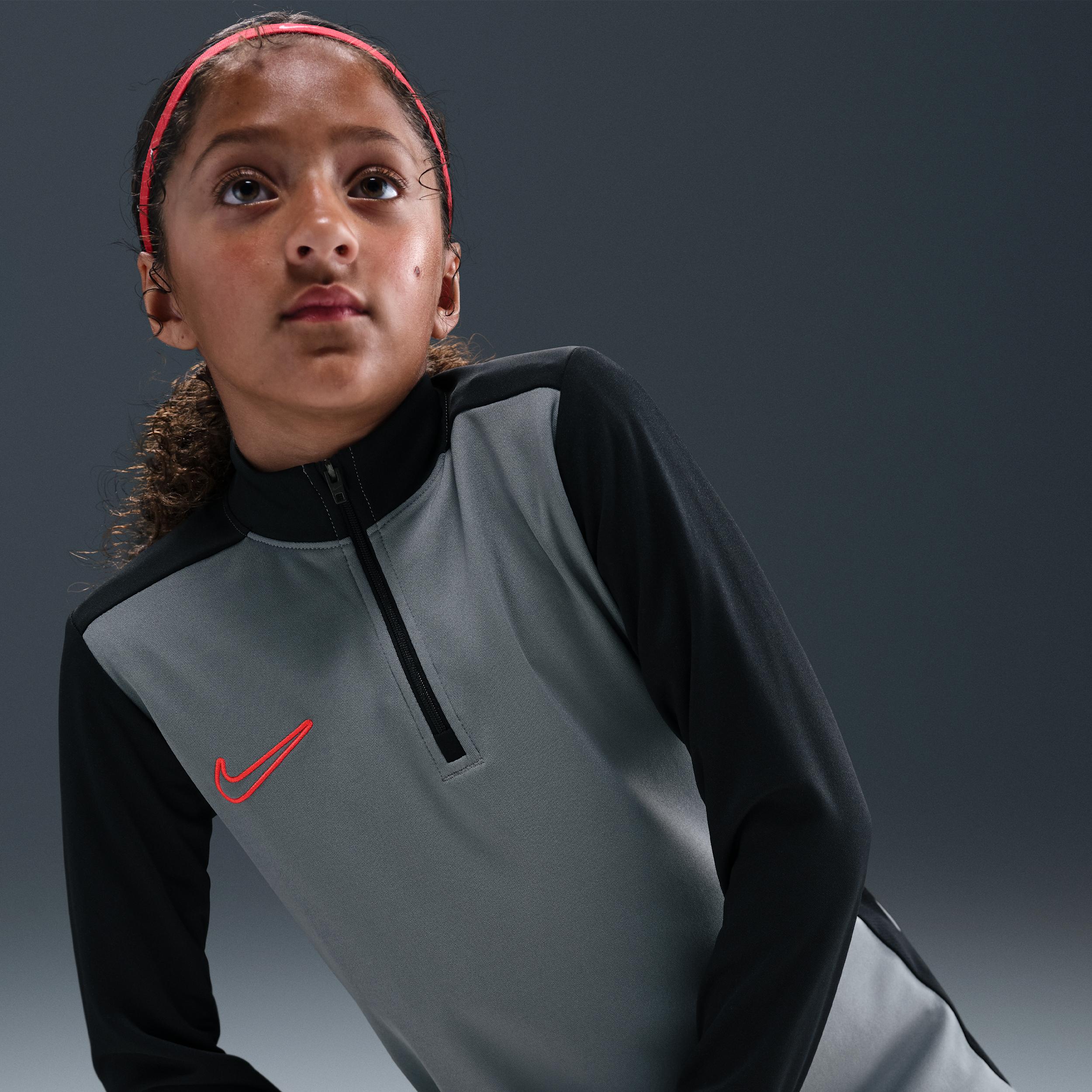 Nike Academy Big Kids' Dri-FIT Long-Sleeve 1/4-Zip Soccer Drill Top by NIKE