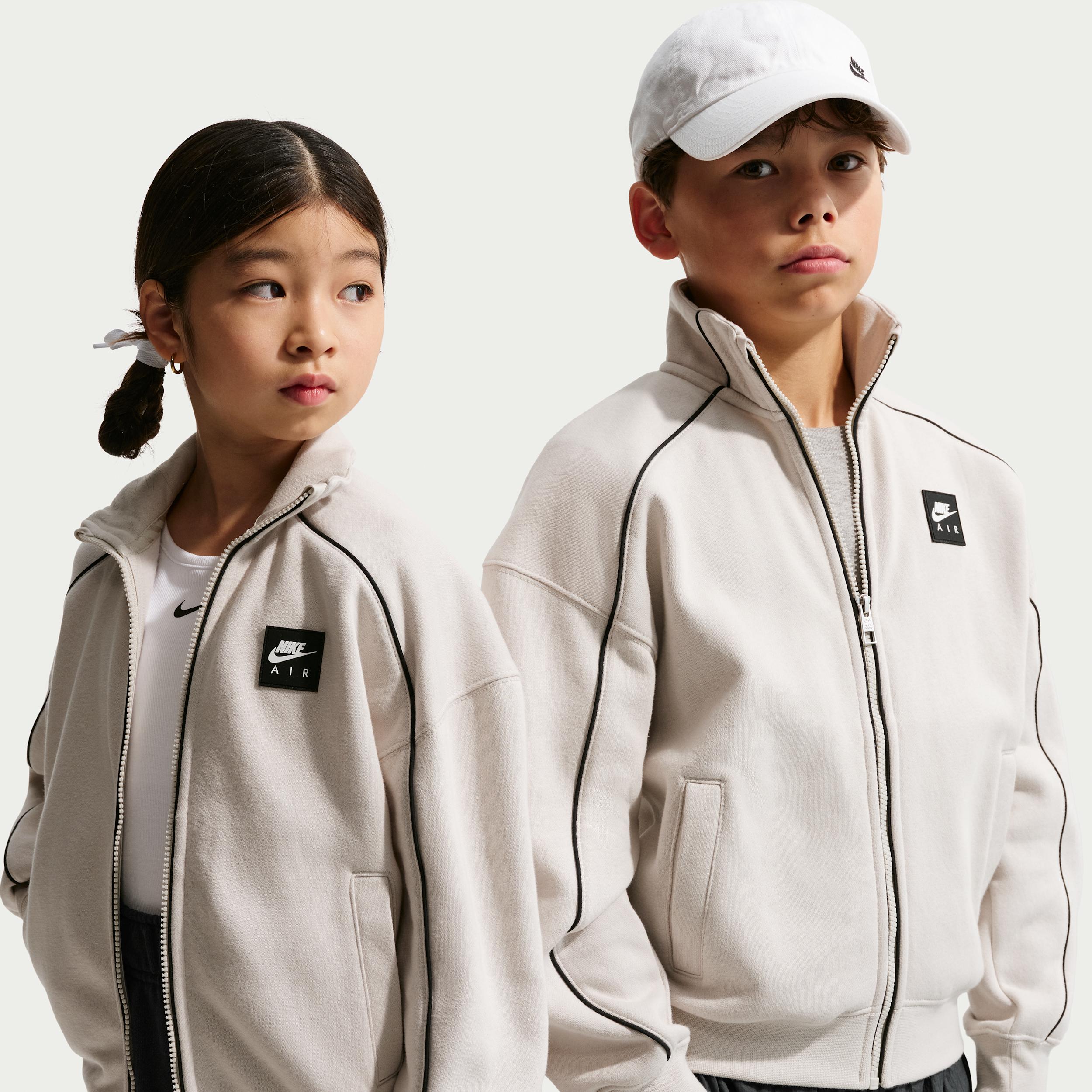 Nike Air Big Kids' Fleece Track Jacket by NIKE