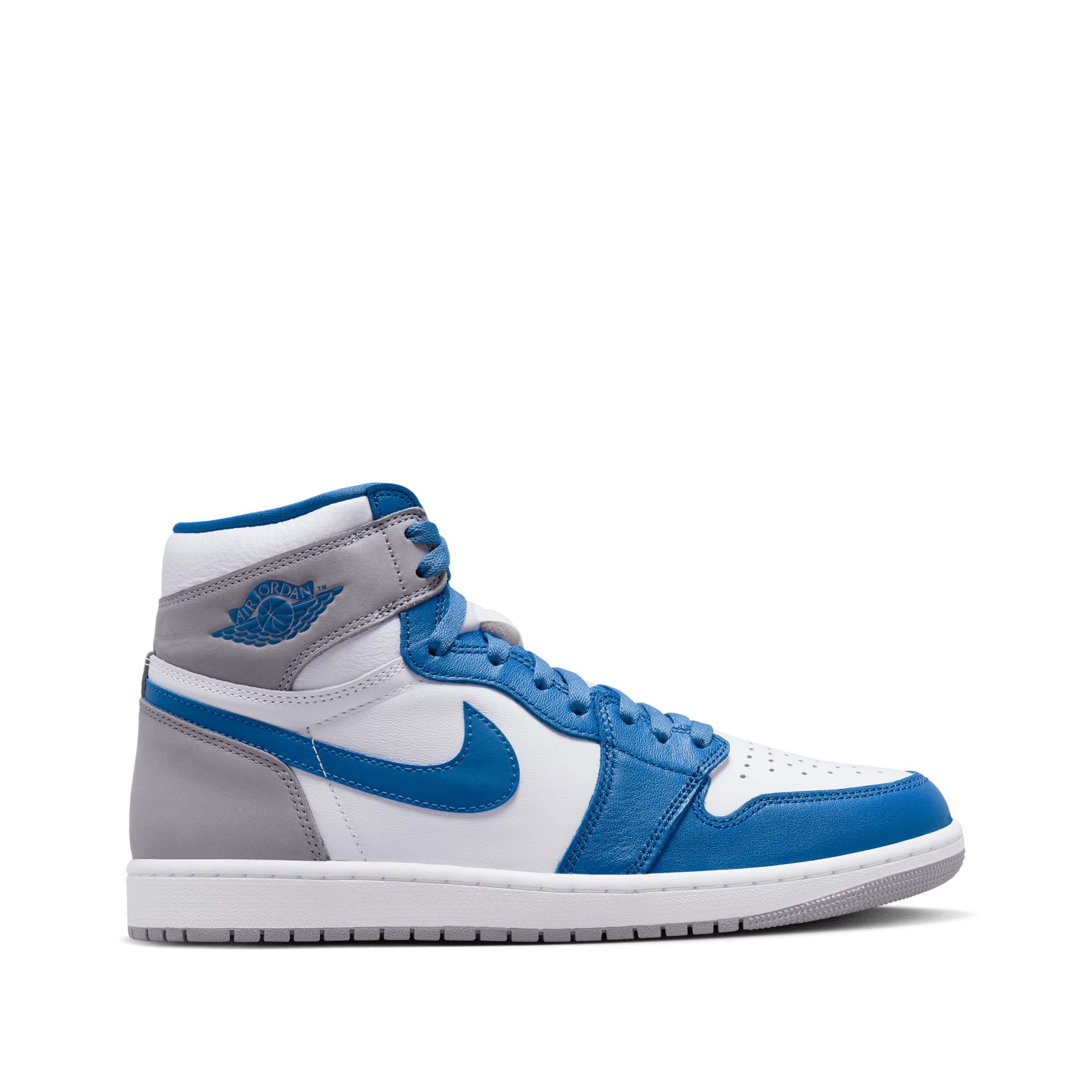 Nike - Air Jordan 1 Retro High OG - (True Blue/White-Cement Grey) by NIKE