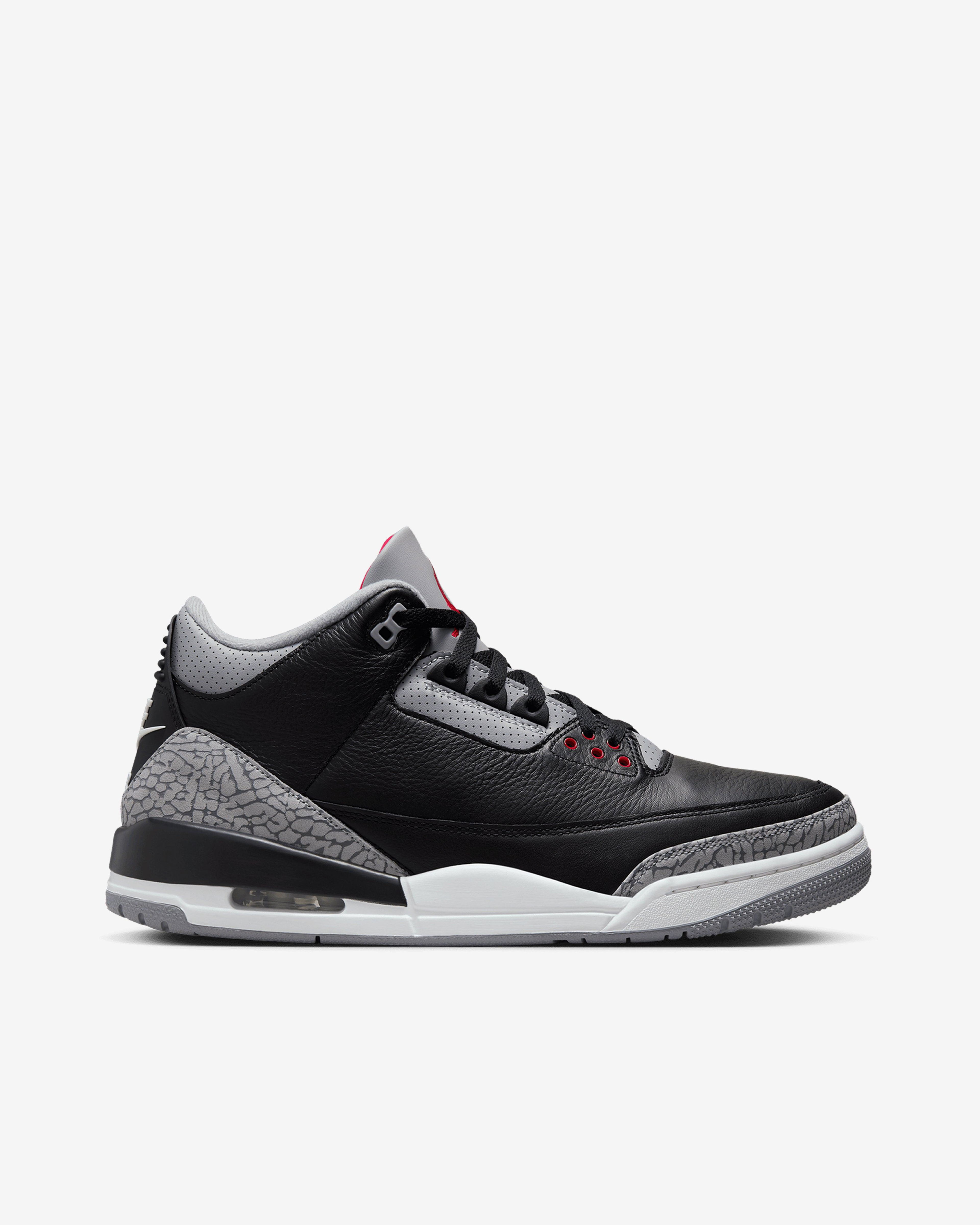 Nike - Air Jordan 3 Retro Grade School Sneakers - (DM0967-010) by NIKE