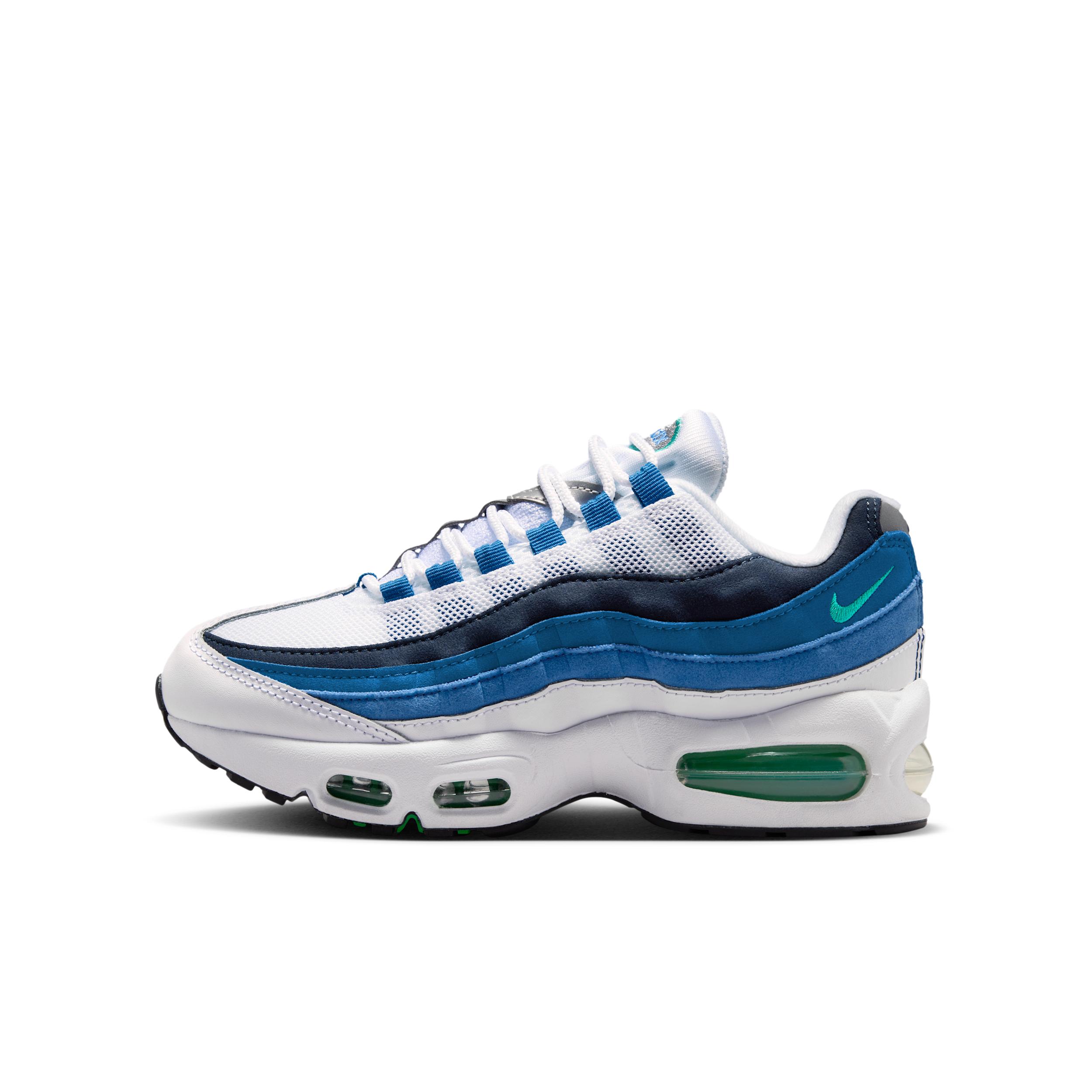 Nike Air Max 95 "Big Bubble" Premium Big Kids' Shoes by NIKE