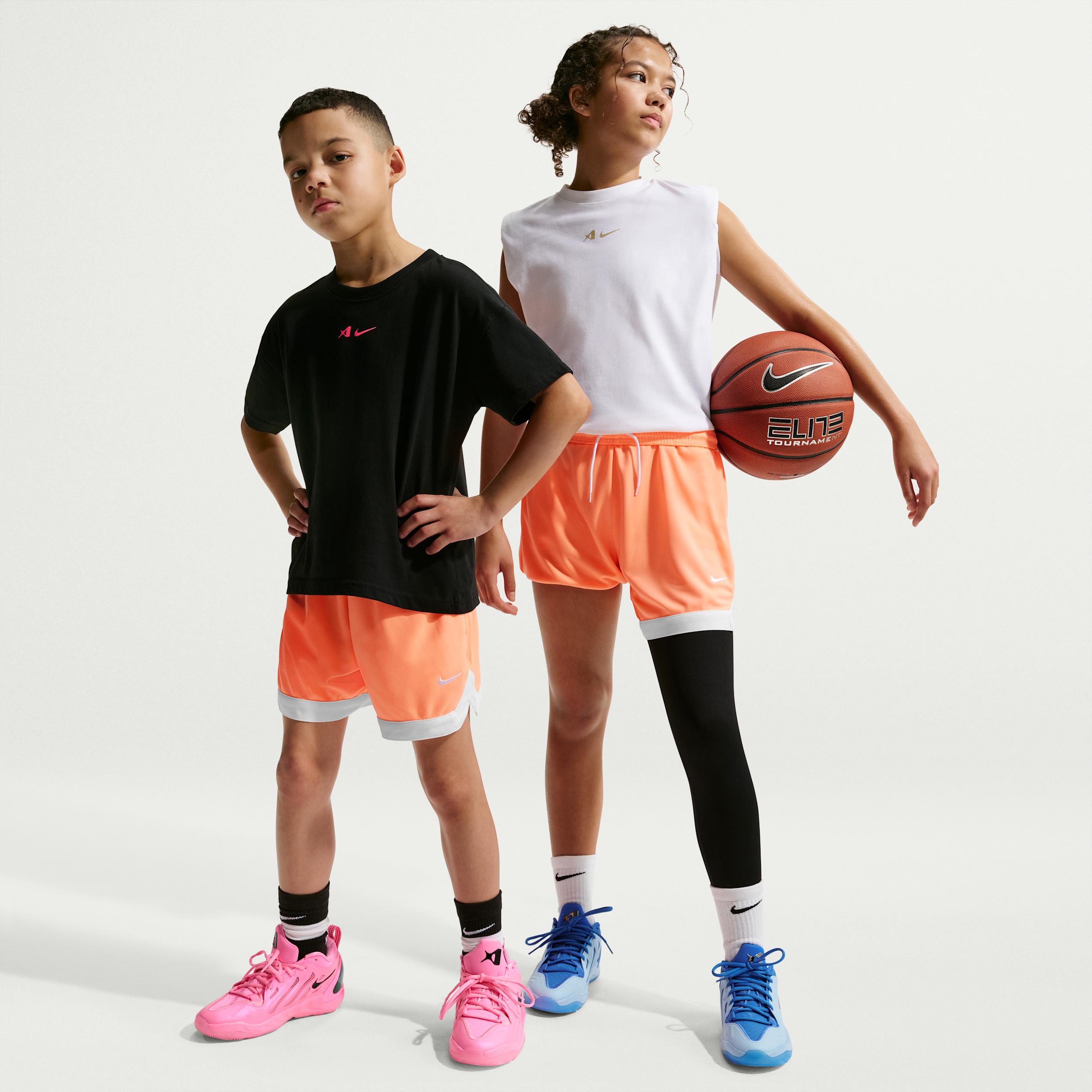 Nike A'ja Wilson Big Kids' Dri-FIT Basketball Shorts by NIKE