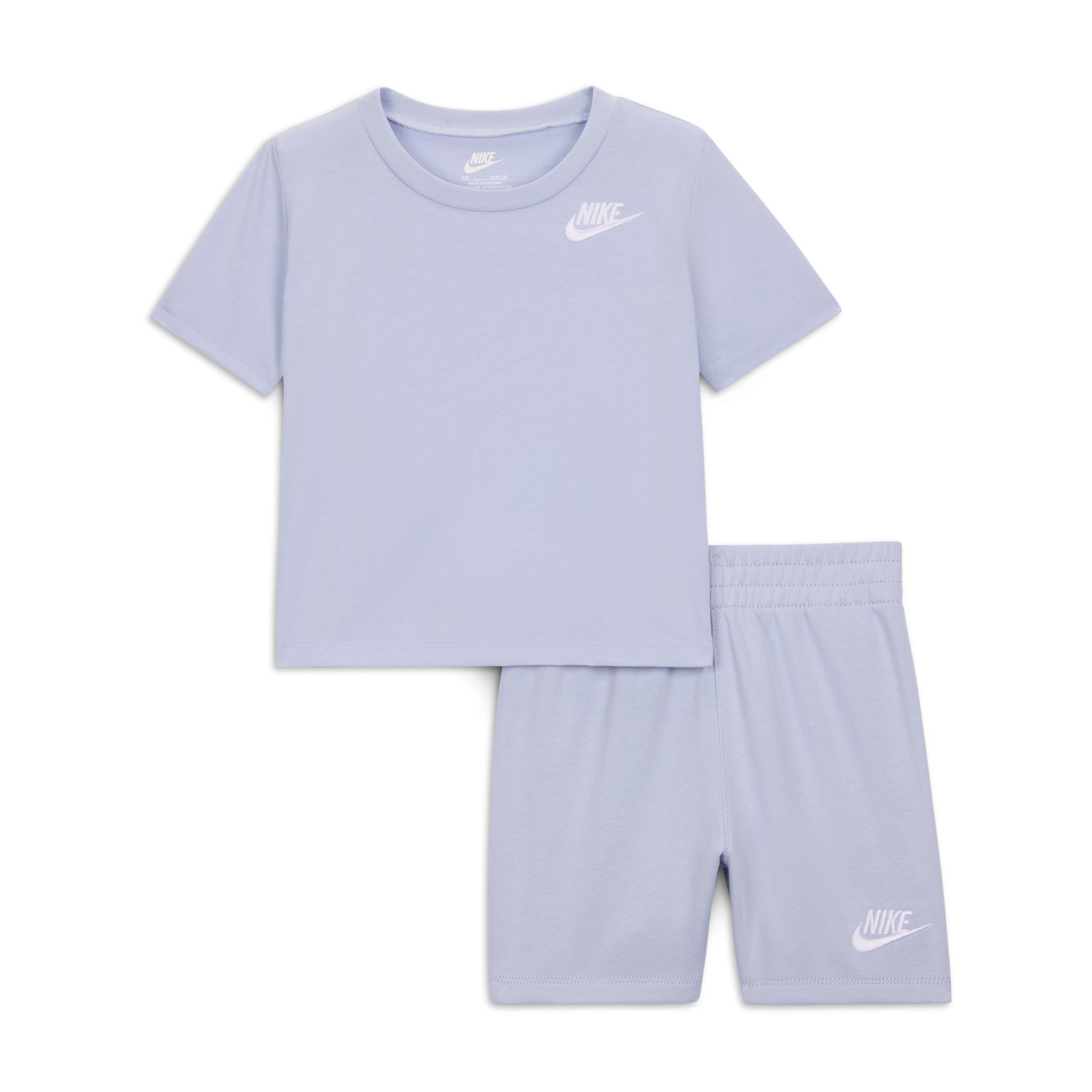 Nike Baby (12-24M) Club 2-Piece Knit Shorts Set by NIKE