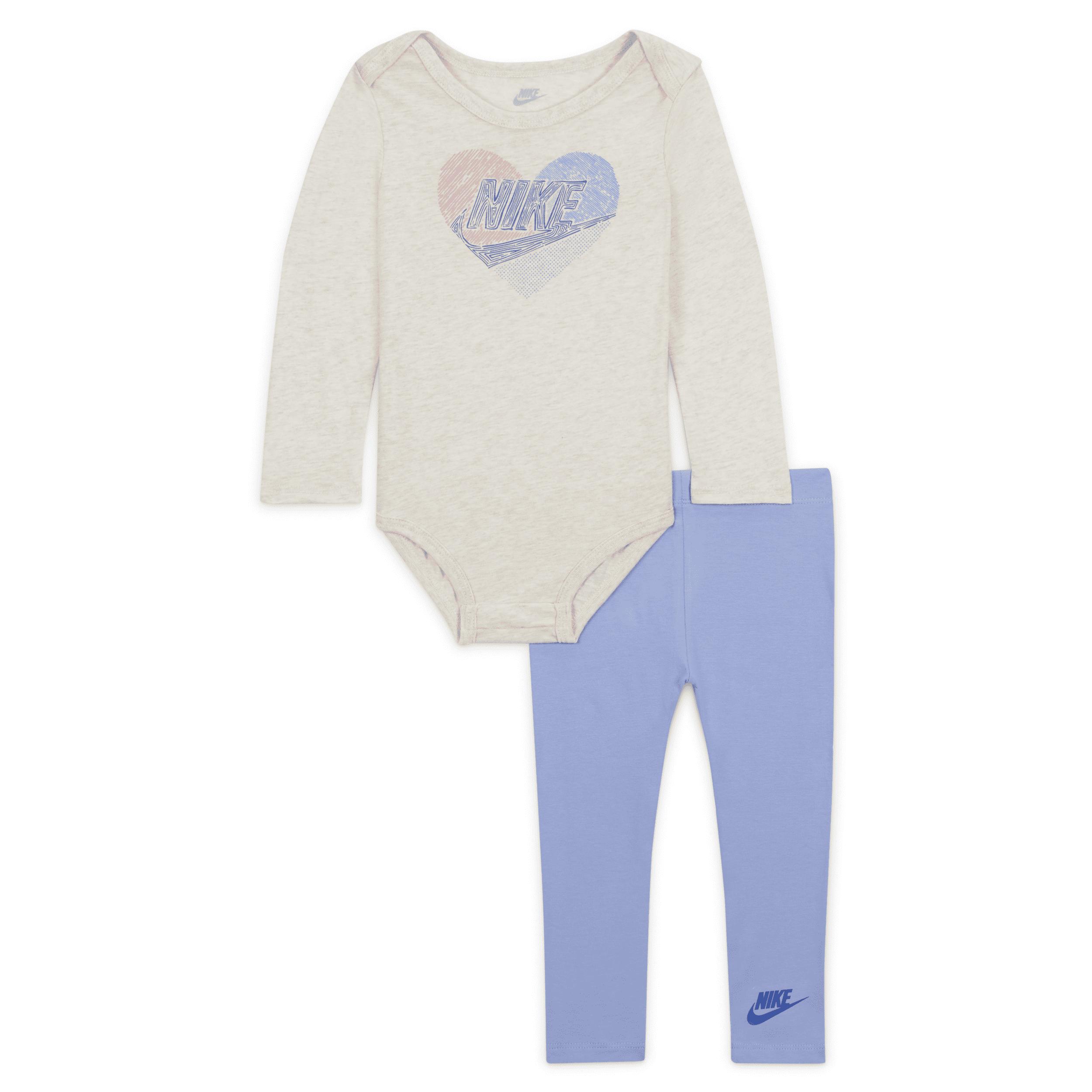 Nike Baby (12-) Doodle Dreamer Bodysuit and Leggings Set by NIKE