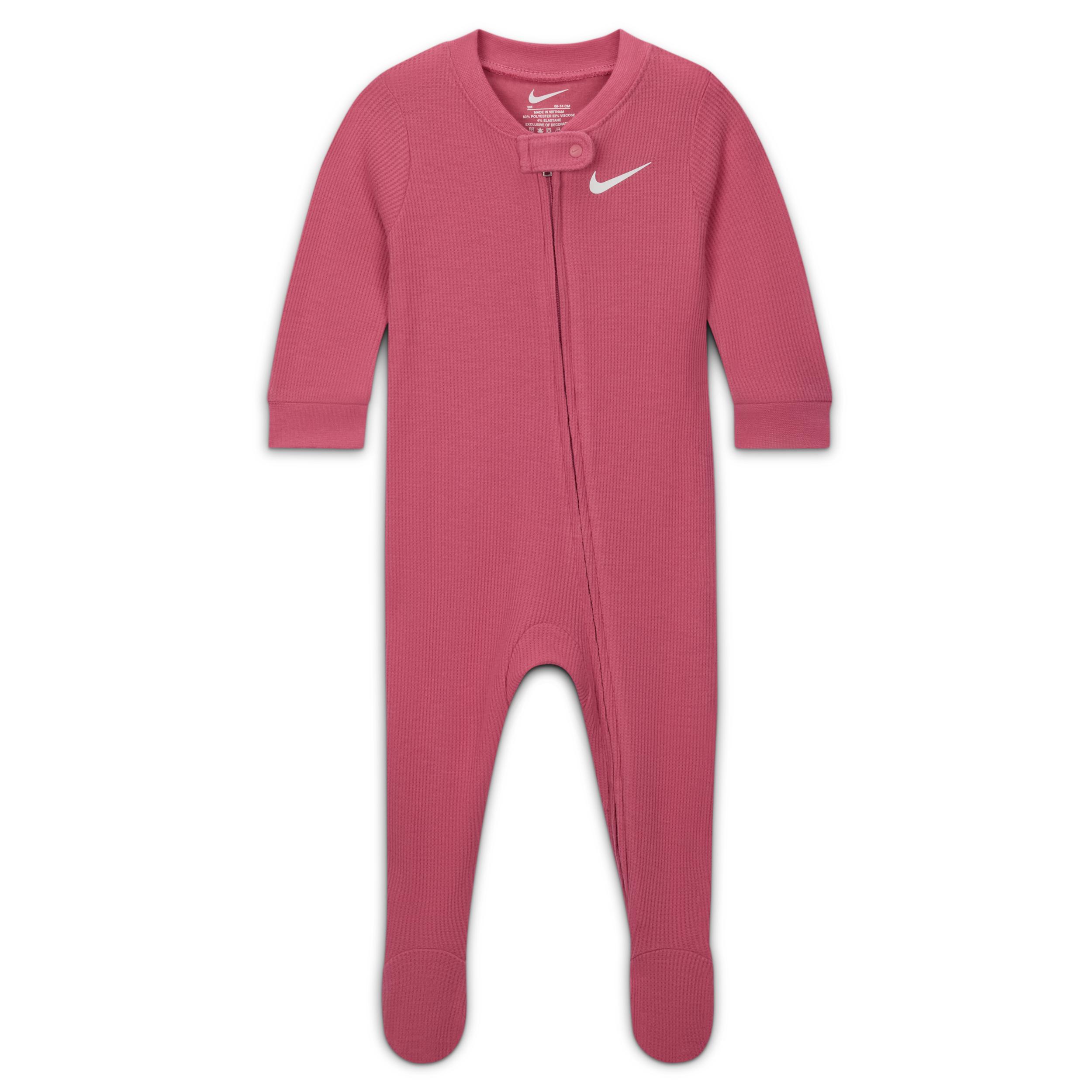 Nike Baby Viscose Waffle Knit Footed Coverall by NIKE