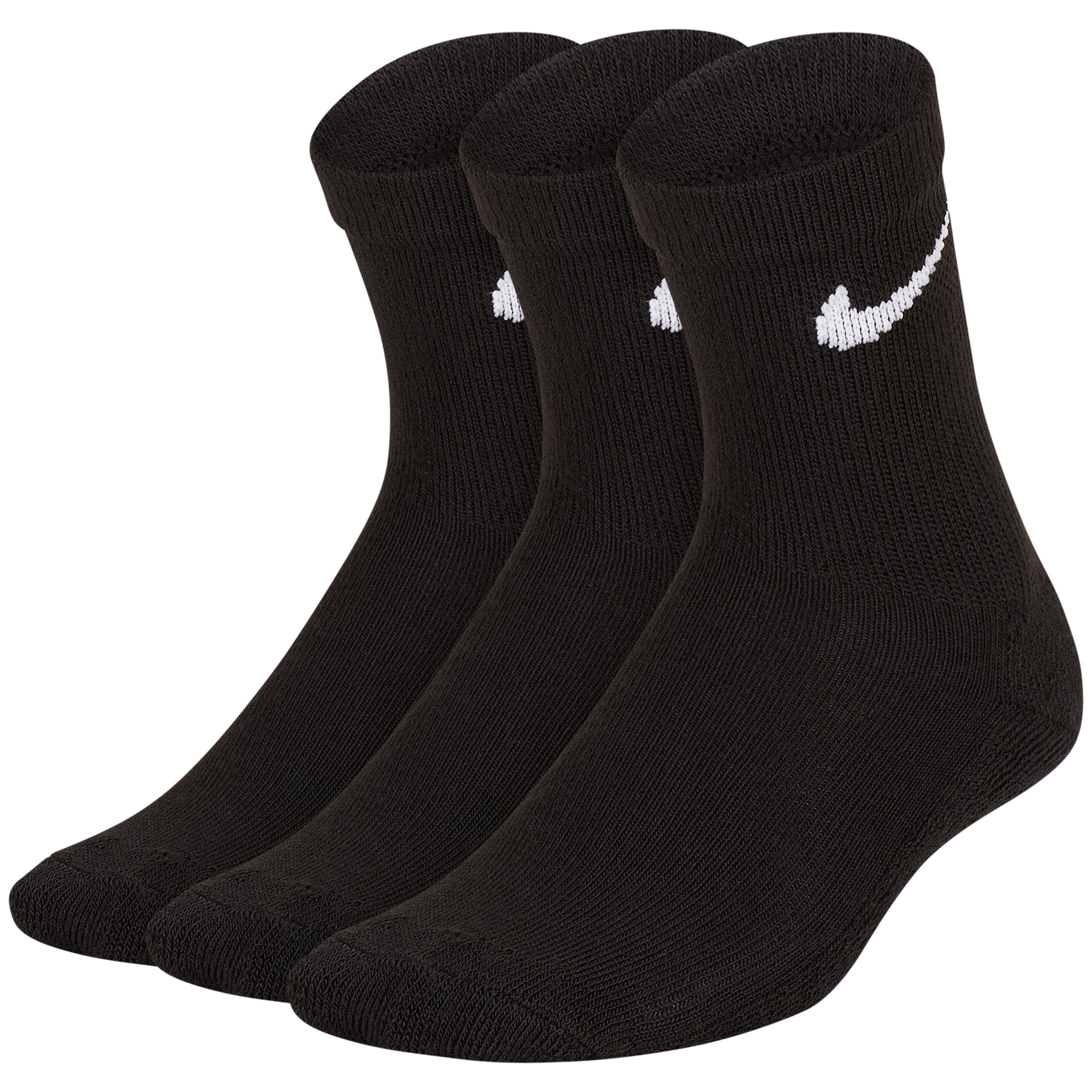 Nike Basics Kids' Crew Socks (3 Pairs) by NIKE