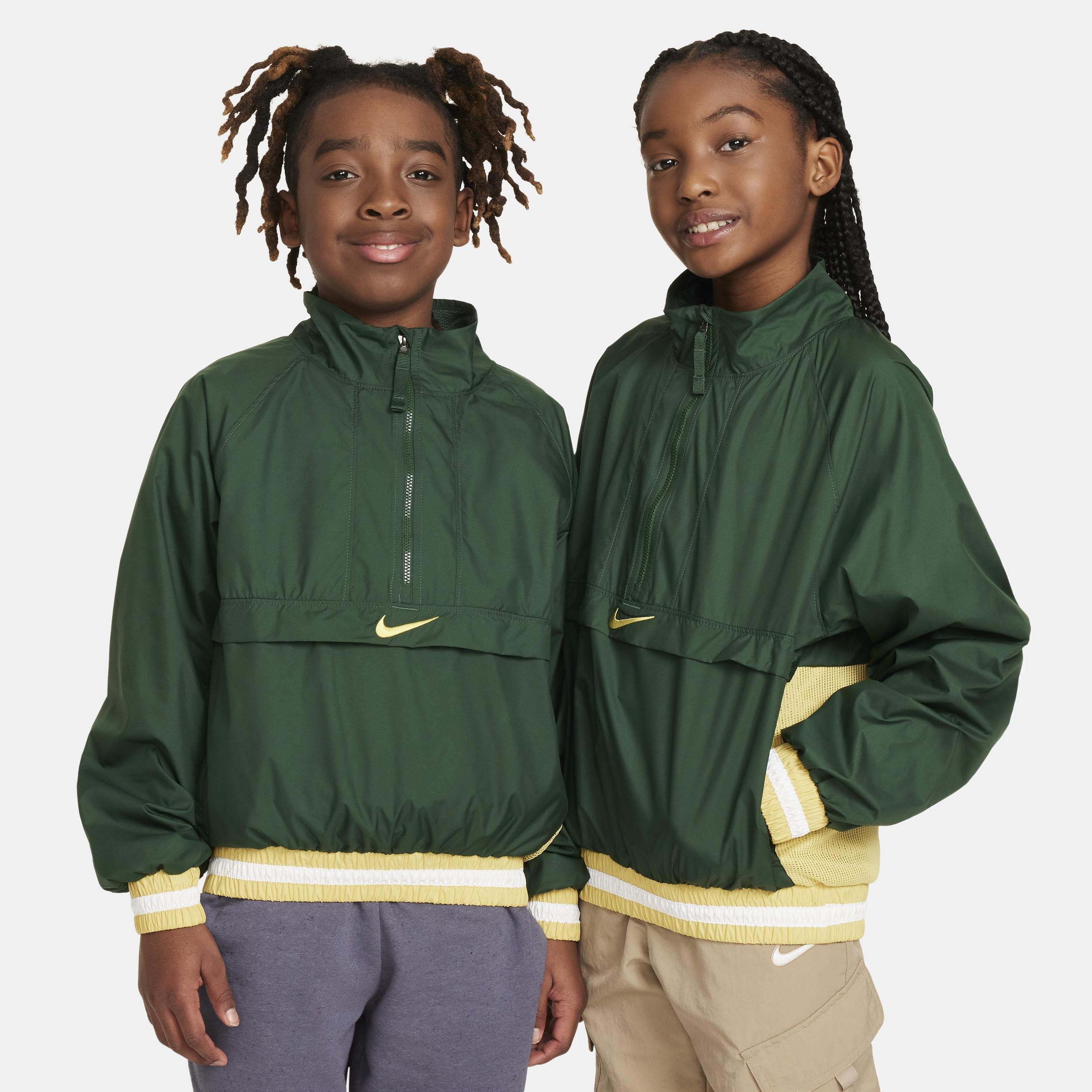 Nike Big Kids' (Boys') Repel Long-Sleeve 1/2-Zip Jacket by NIKE