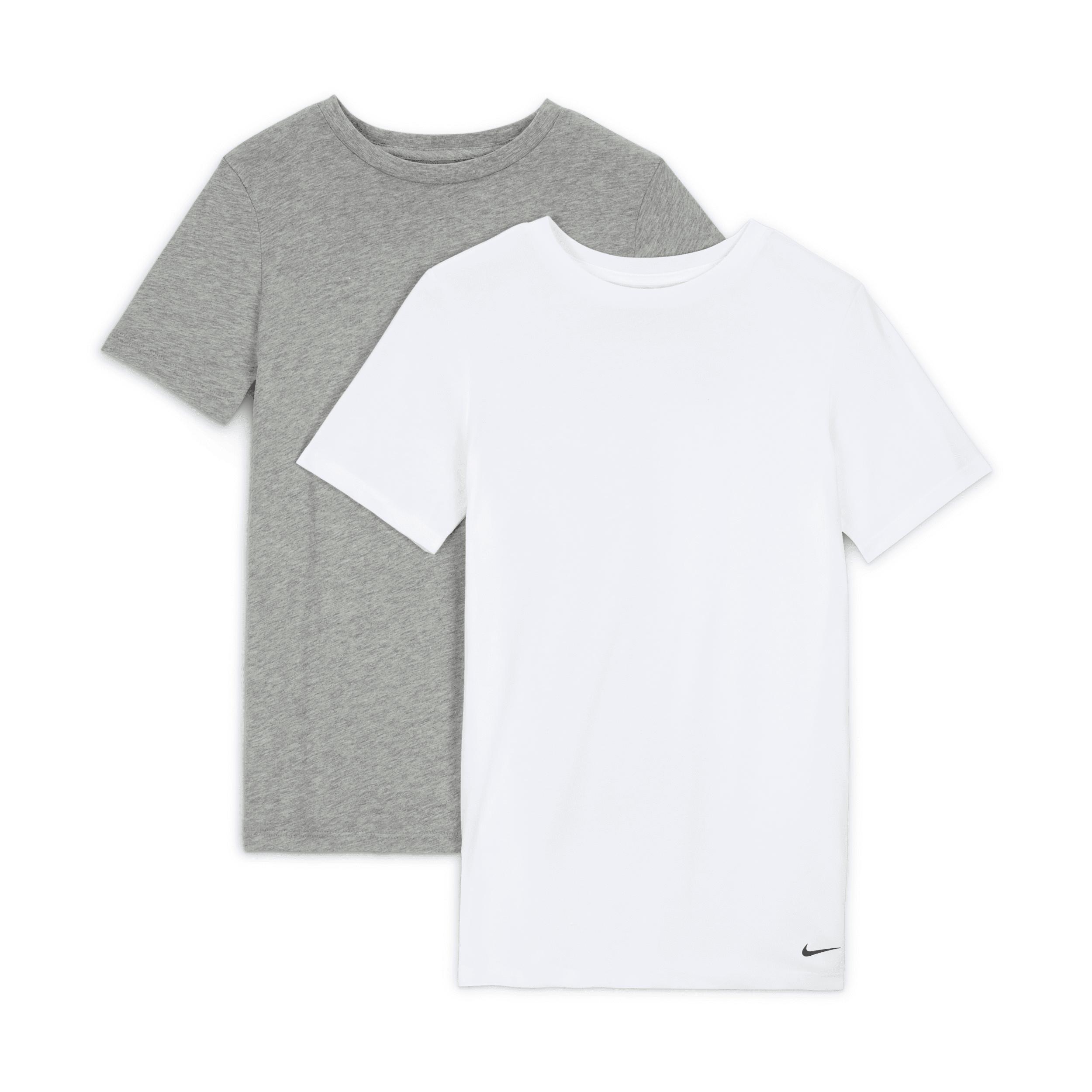 Nike Big Kids' Crew Undershirt (2-Pack) by NIKE