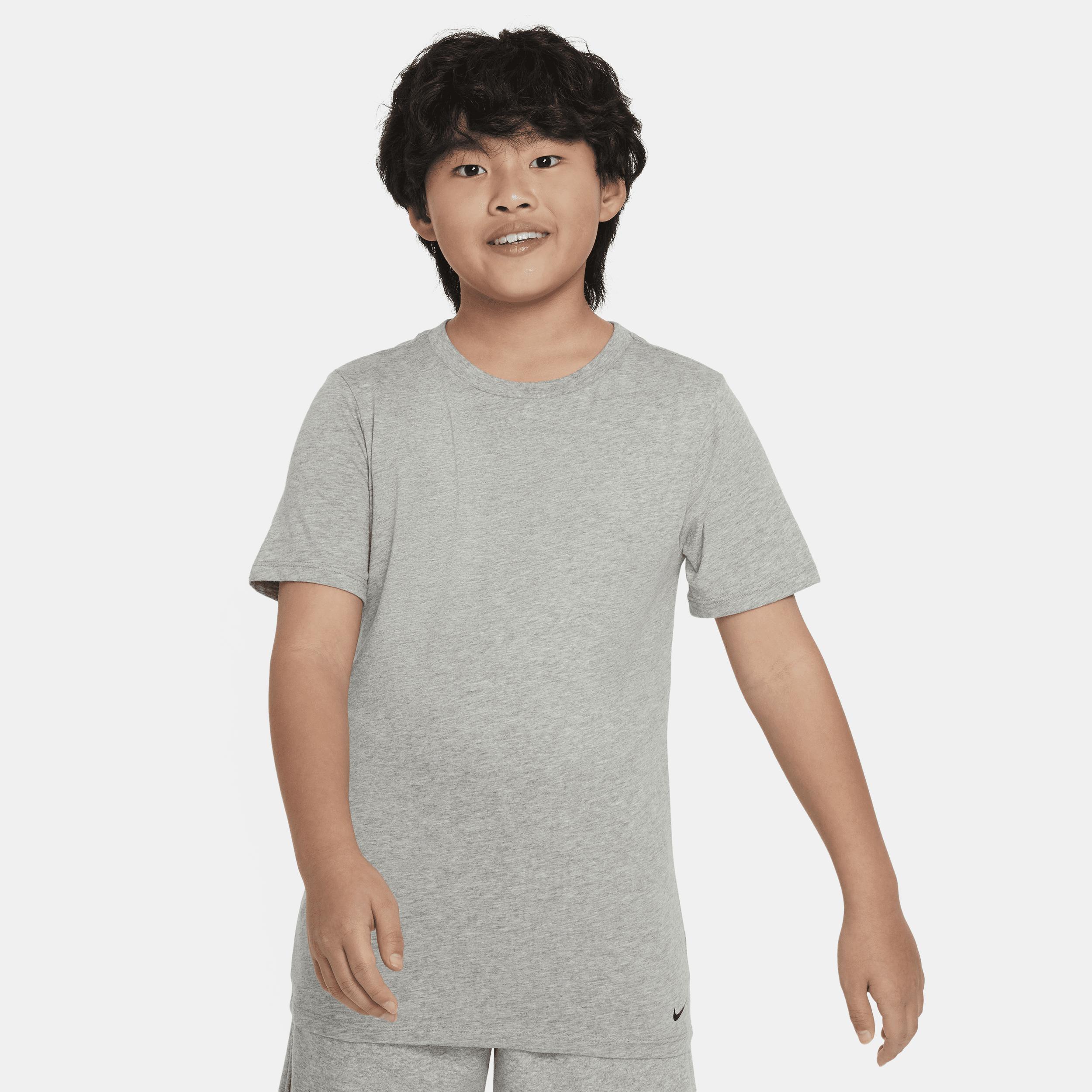 Nike Big Kids' Crew Undershirts (2-Pack) by NIKE