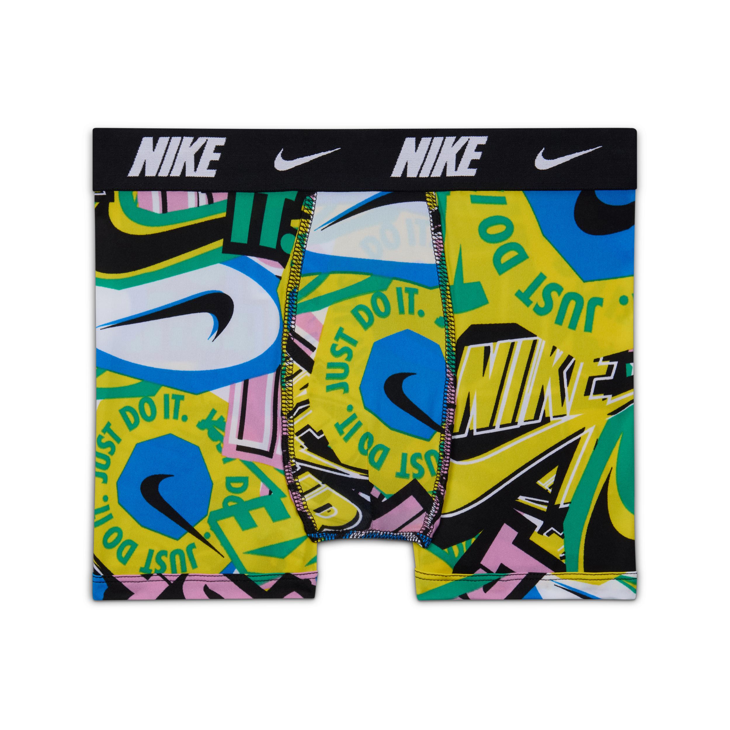 Nike Big Kids' Dri-FIT Printed Boxer Briefs (2-Pack) by NIKE