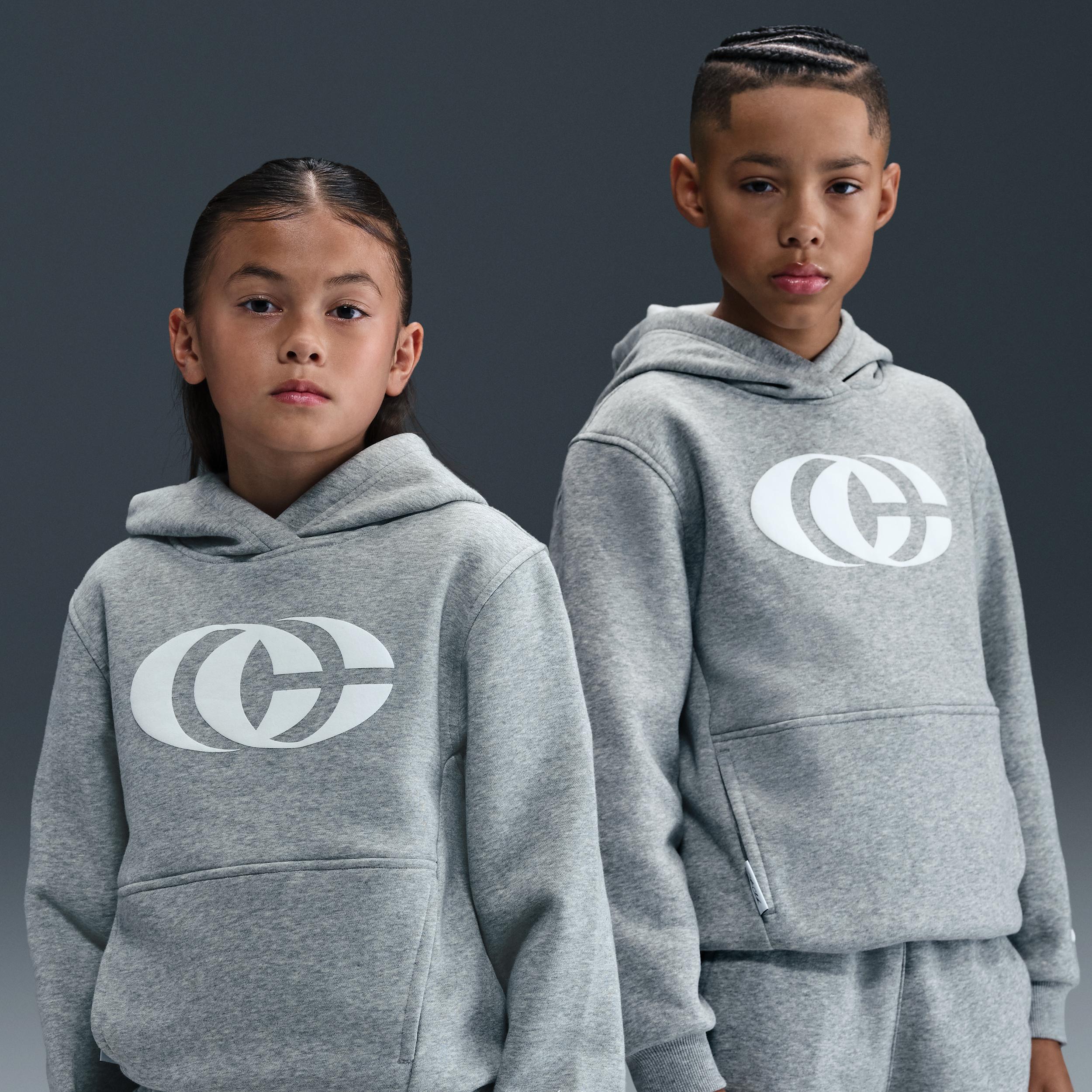 Nike Caitlin Clark Big Kids' Fleece Pullover Hoodie by NIKE