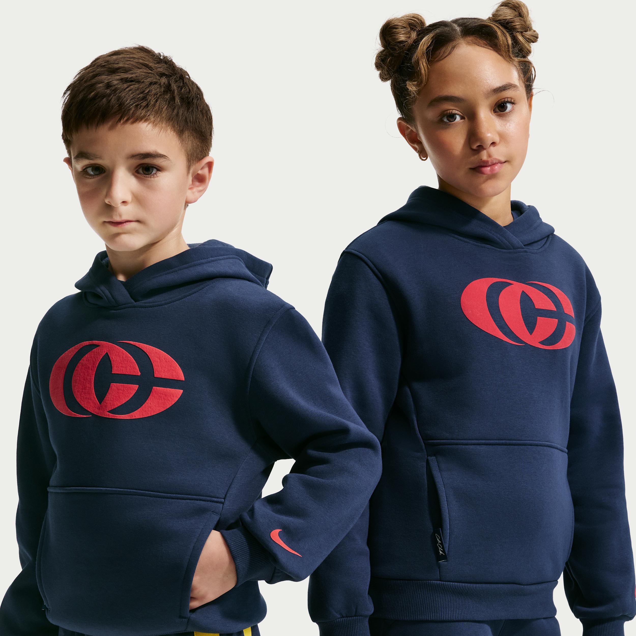 Nike Caitlin Clark Big Kids' Fleece Pullover Hoodie by NIKE