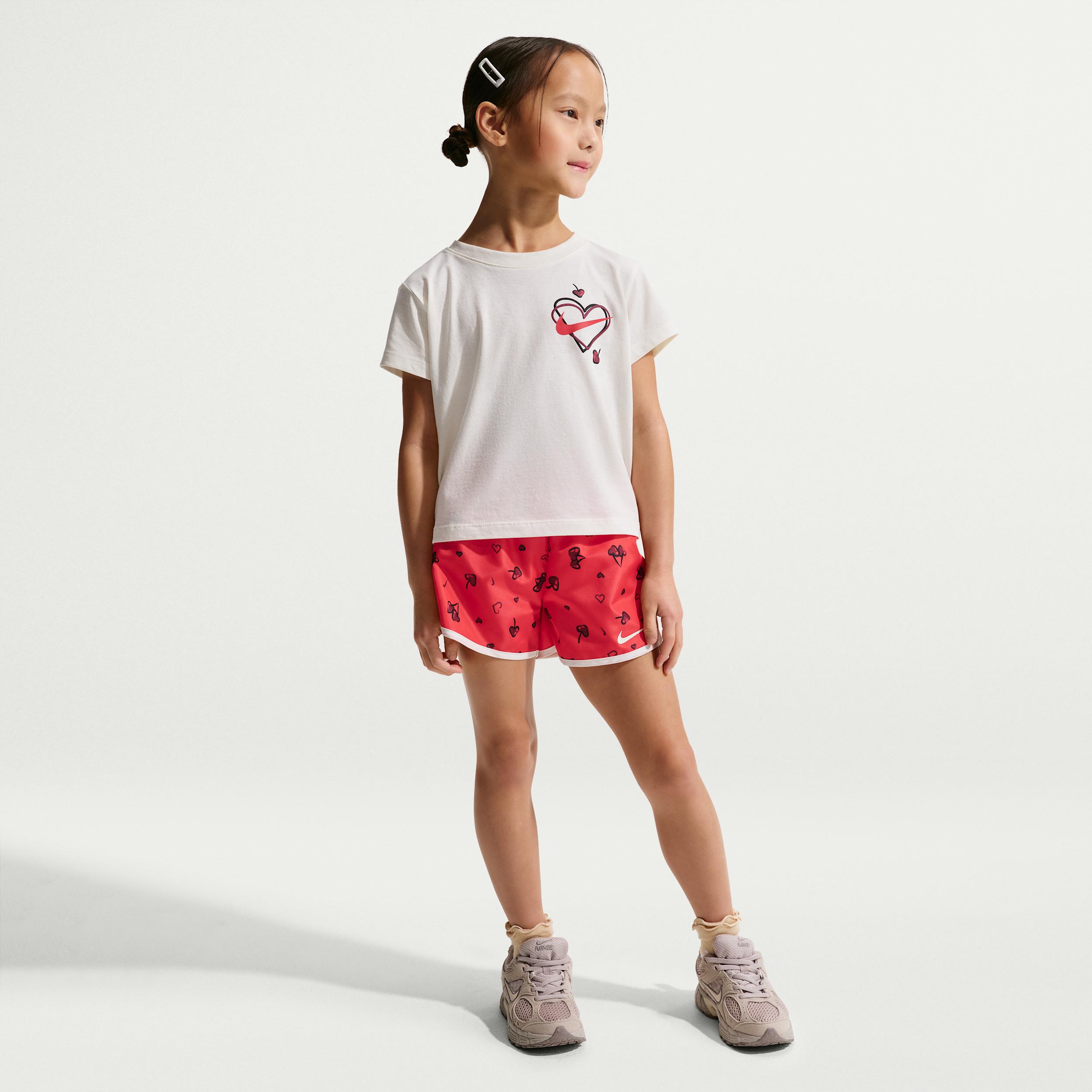 Nike Cherry Little Kids' 2-Piece Printed Tempo Set by NIKE