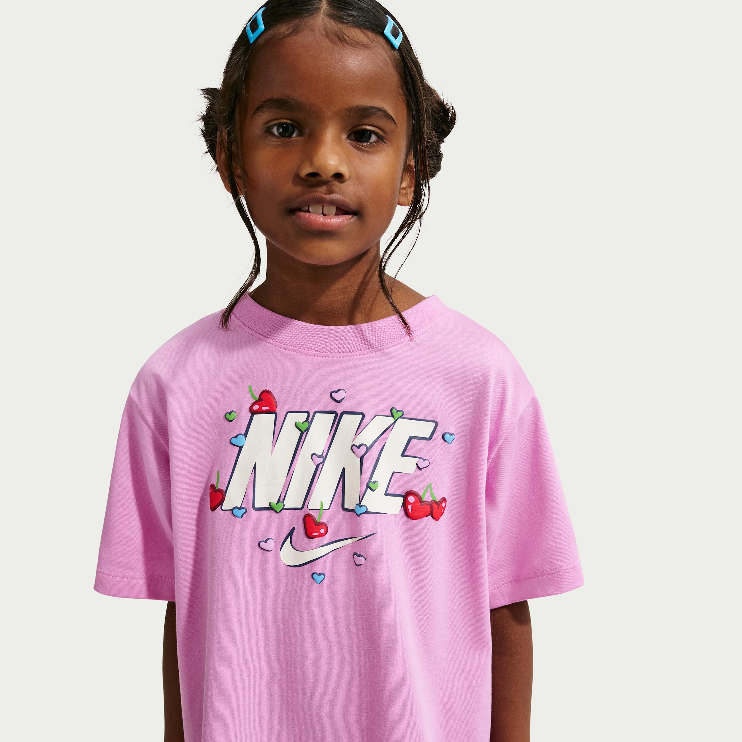 Nike Cherry Little Kids' Boxy T-Shirt by NIKE