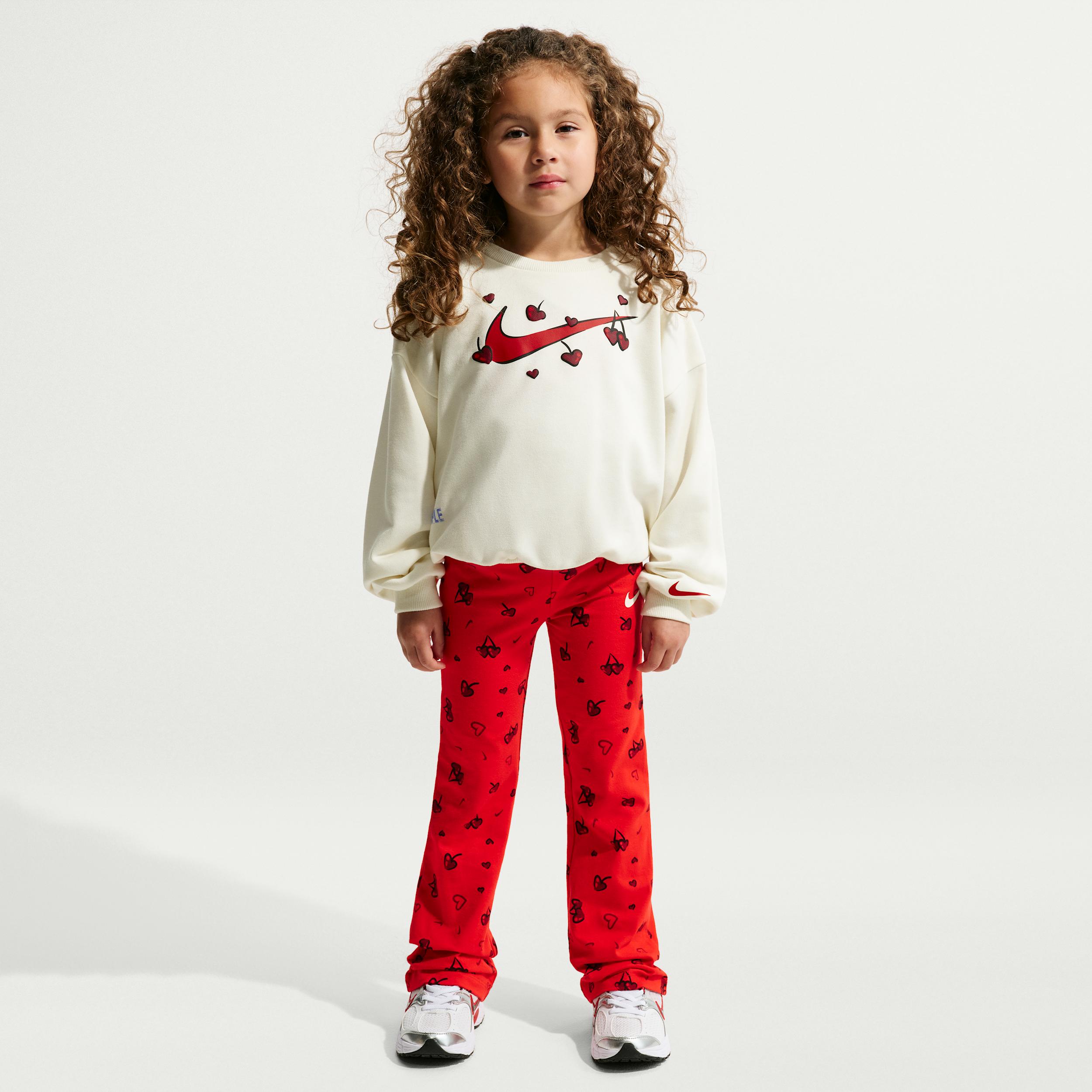Nike Cherry Little Kids' Crew and Leggings Set by NIKE