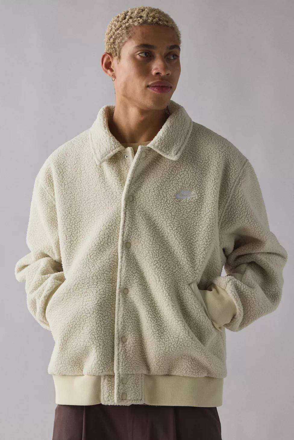 Nike Club Fleece Coach Jacket by NIKE