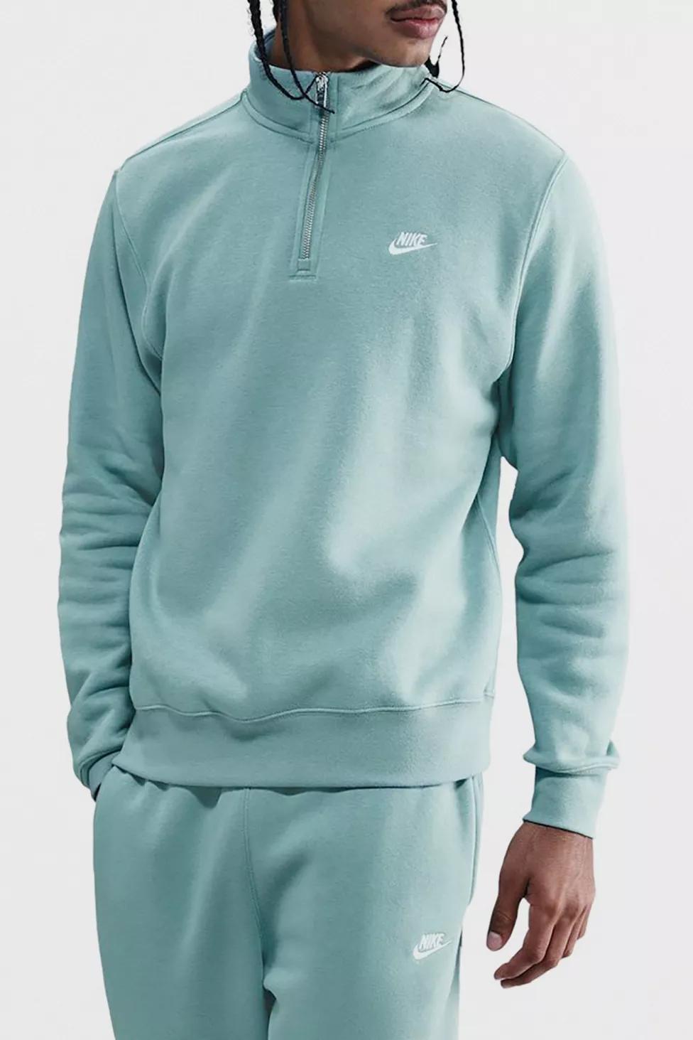 Nike Club Fleece Half Zip Sweatshirt by NIKE
