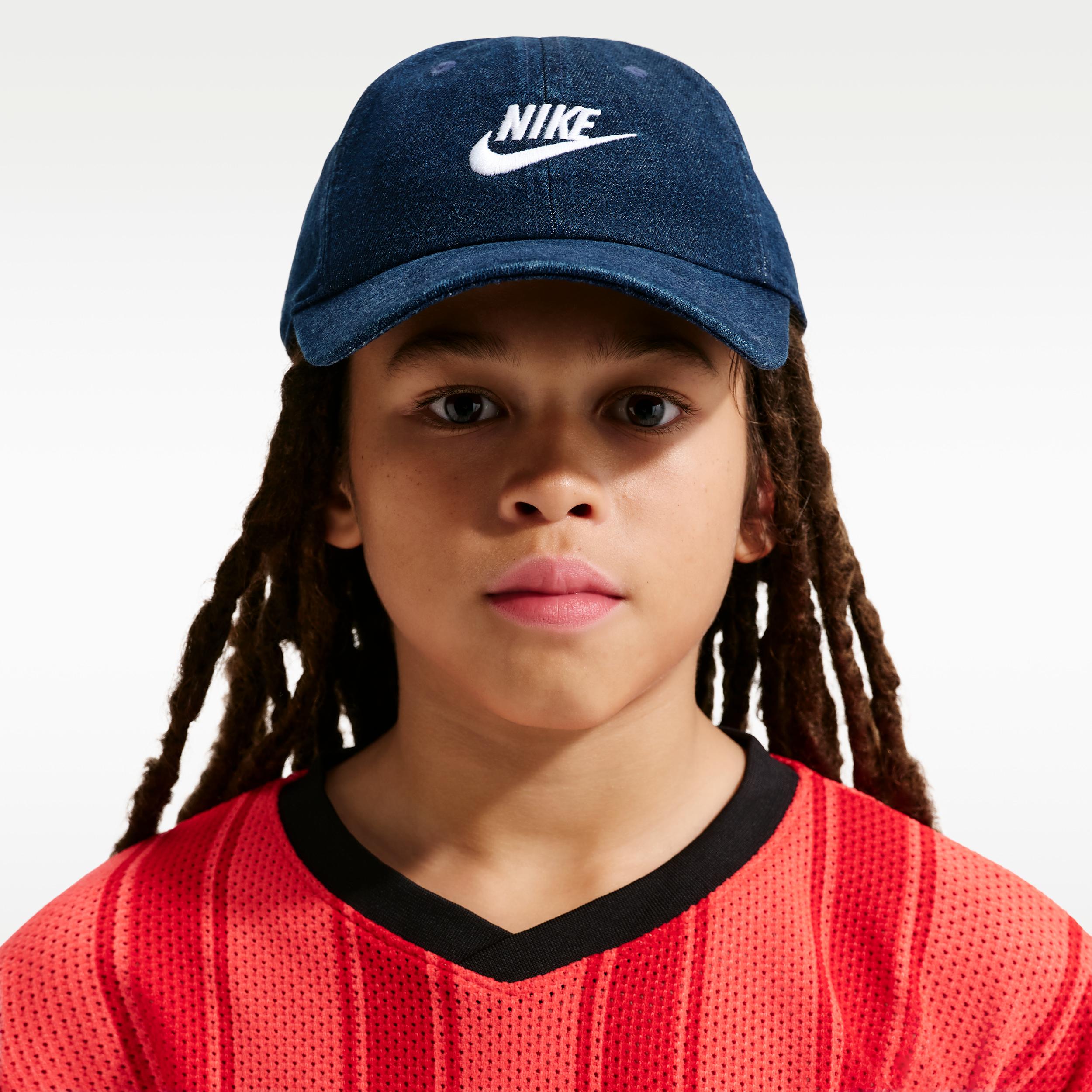 Nike Club Kids' Unstructured Denim Cap by NIKE