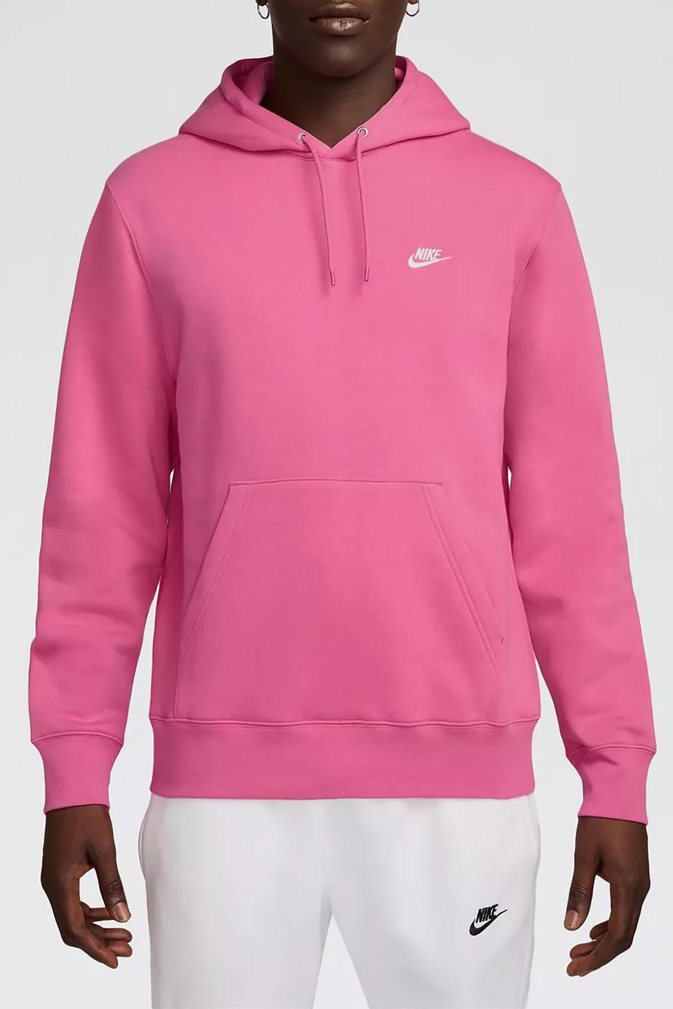 Nike Club Logo Fleece Pullover Sweatshirt by NIKE