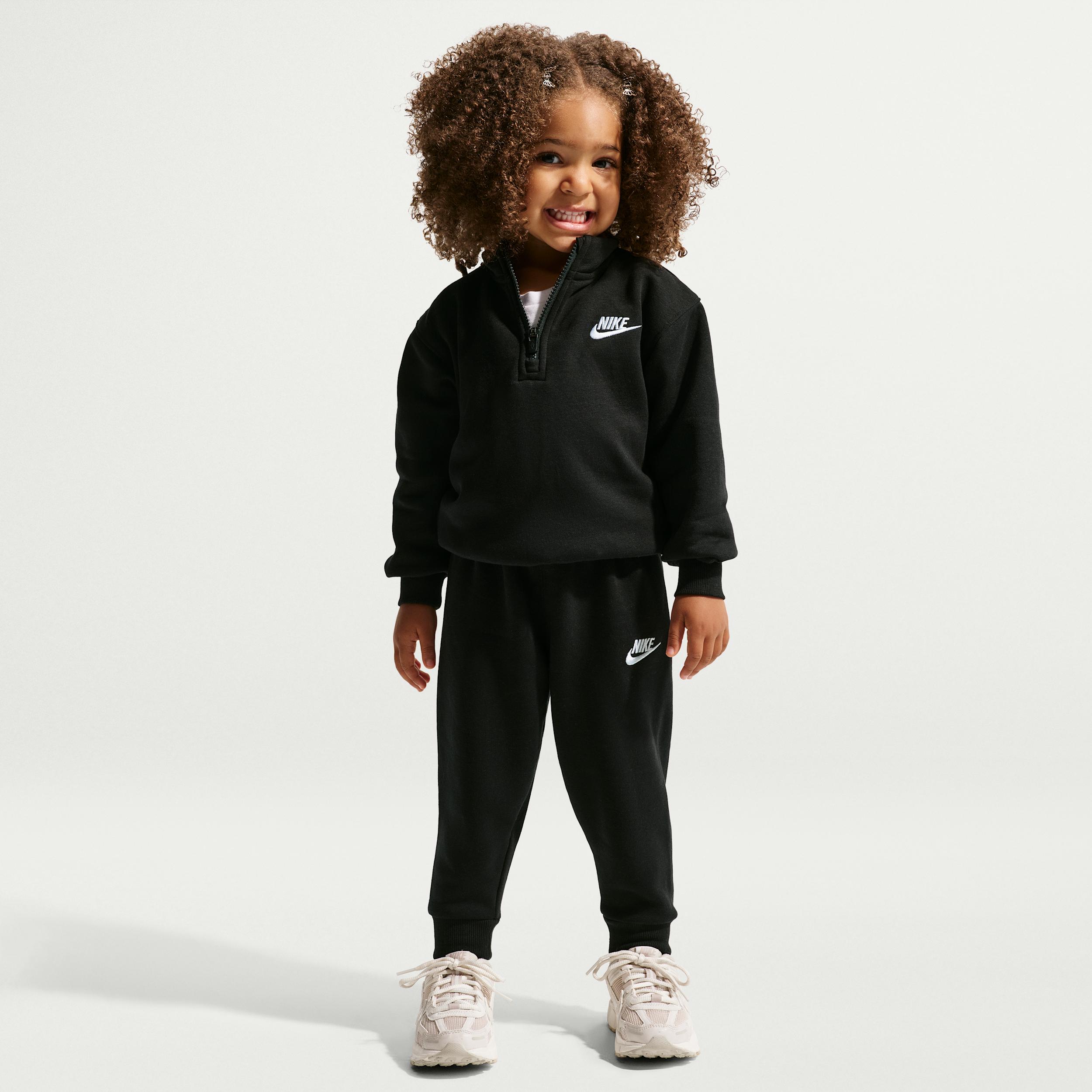 Nike Club Toddler Fleece 2-Piece Quarter-Zip Set by NIKE