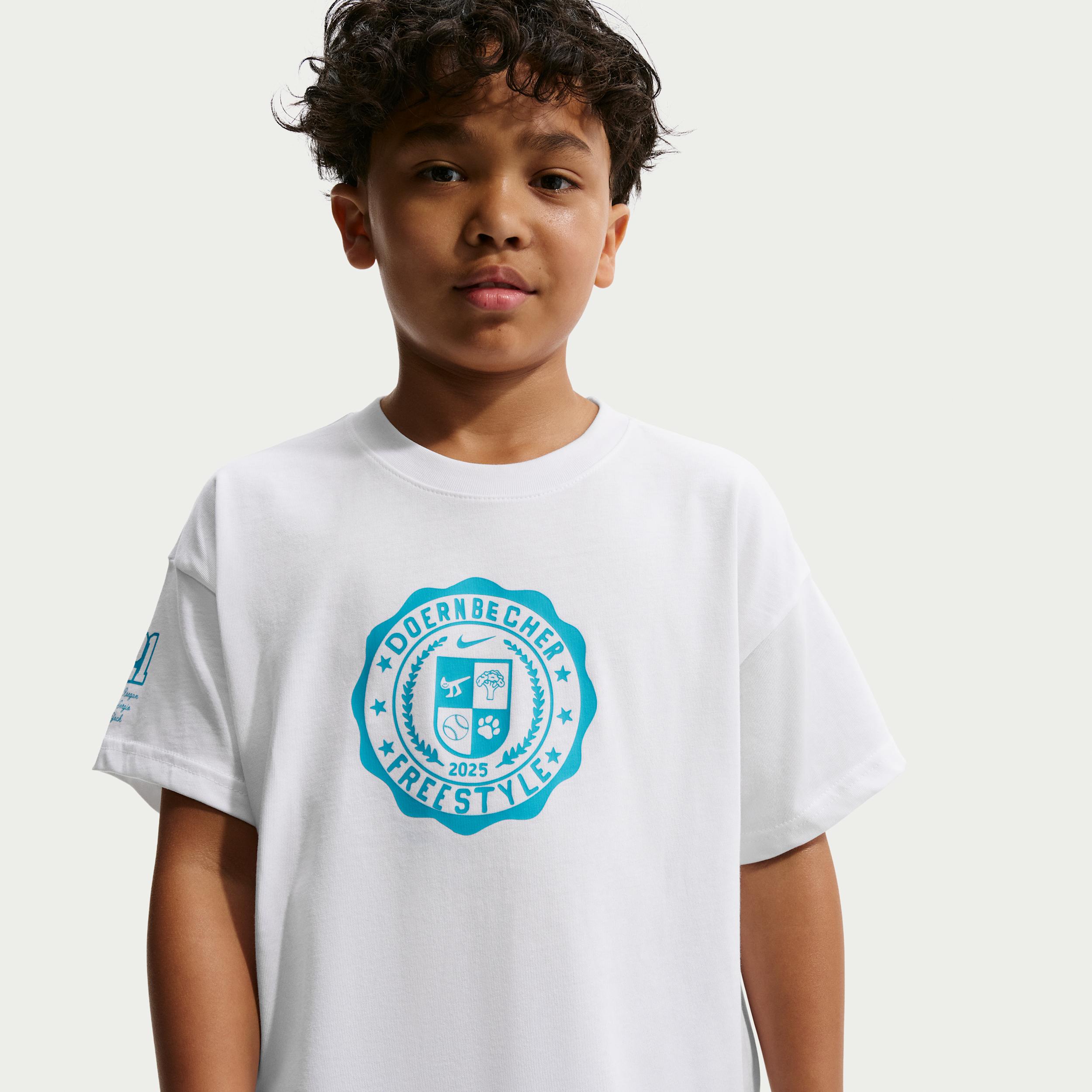 Nike Club x Doernbecher Freestyle Big Kids' Max90 T-Shirt by NIKE