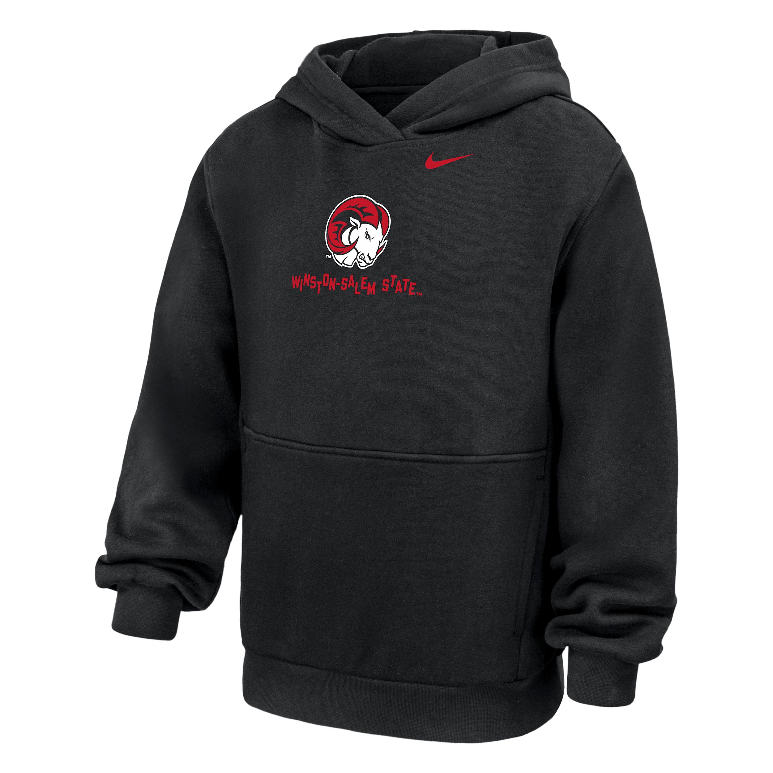 Nike College (Winston-Salem State University) Big Kids' Club Fleece Hoodie by NIKE