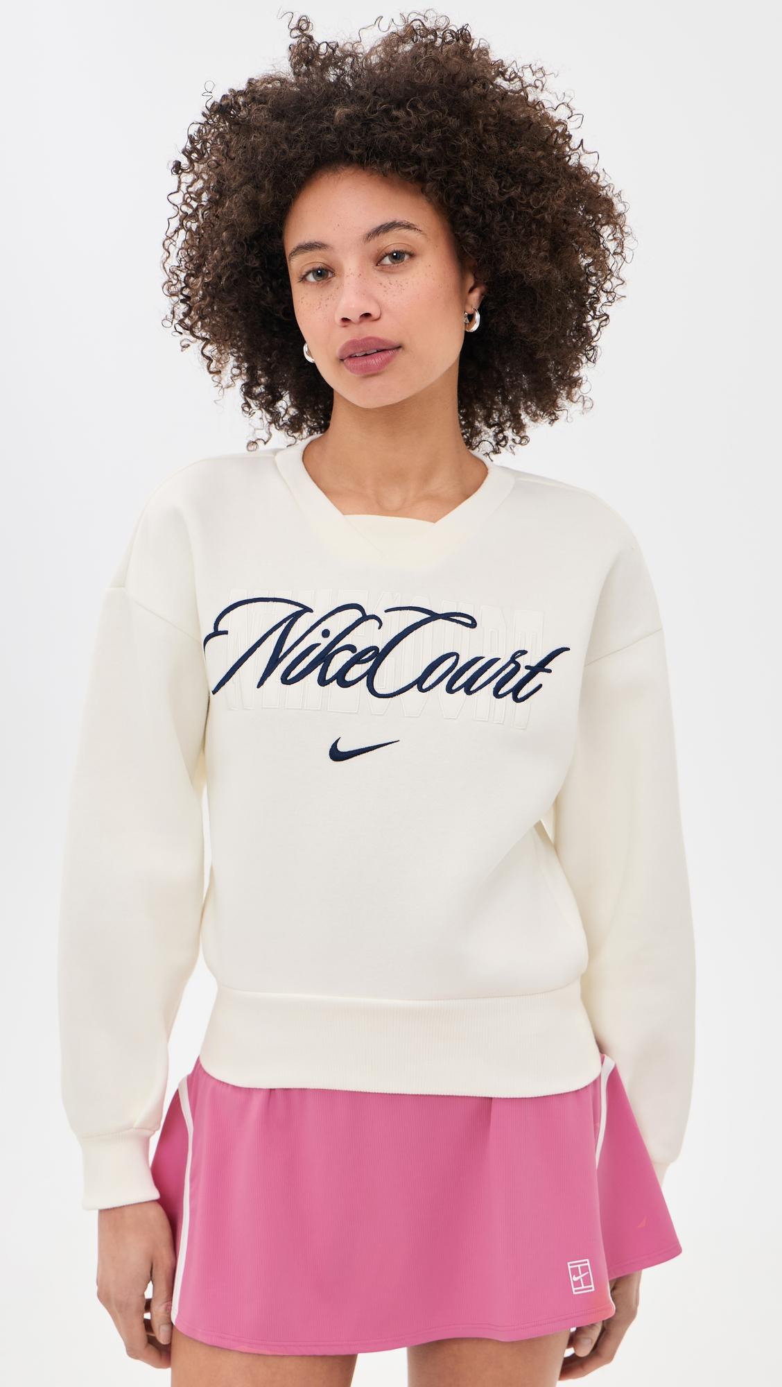 Nike Court Fleece Crew by NIKE