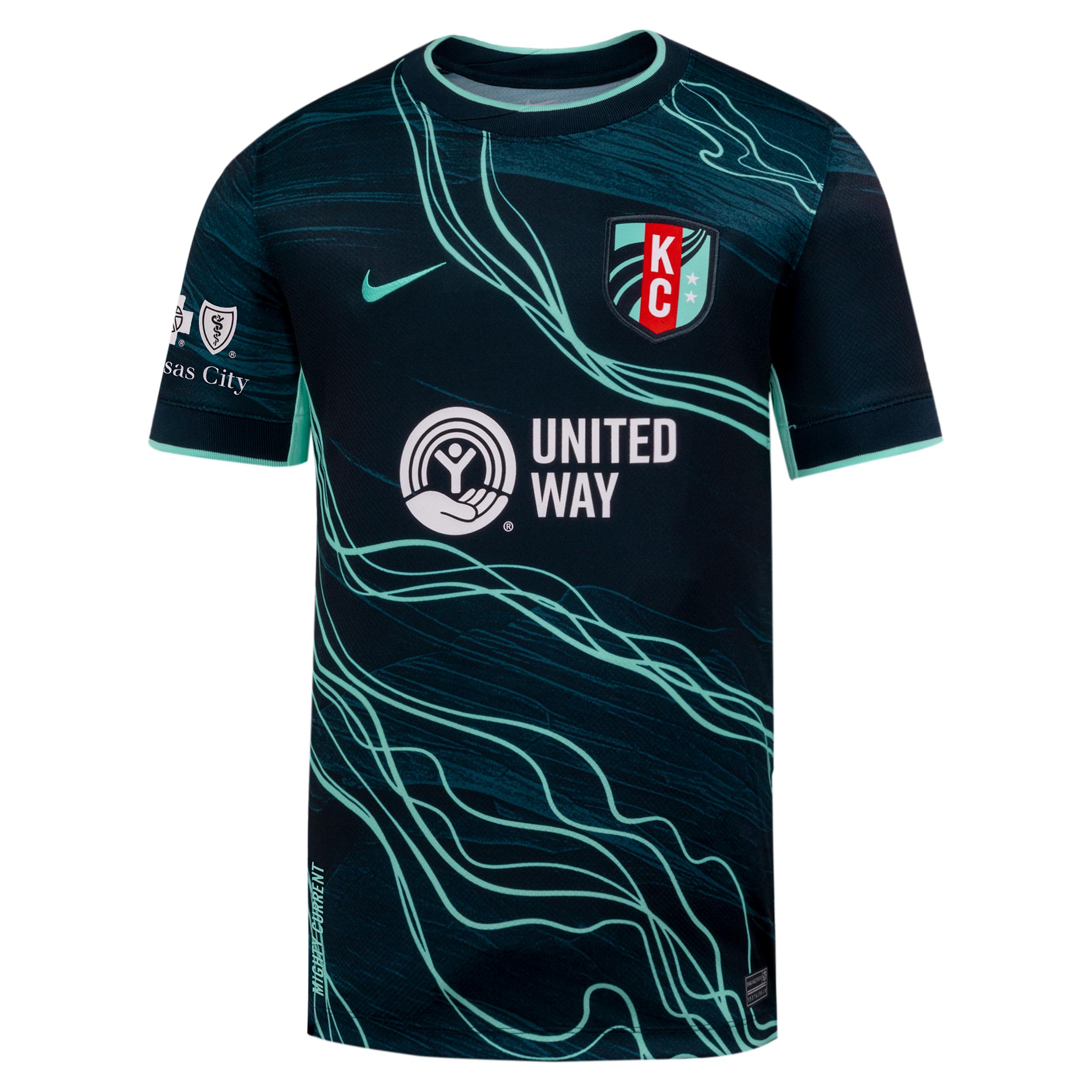 Nike Croix Bethune Kansas City Current Big Kids' NWSL Replica Jersey by NIKE
