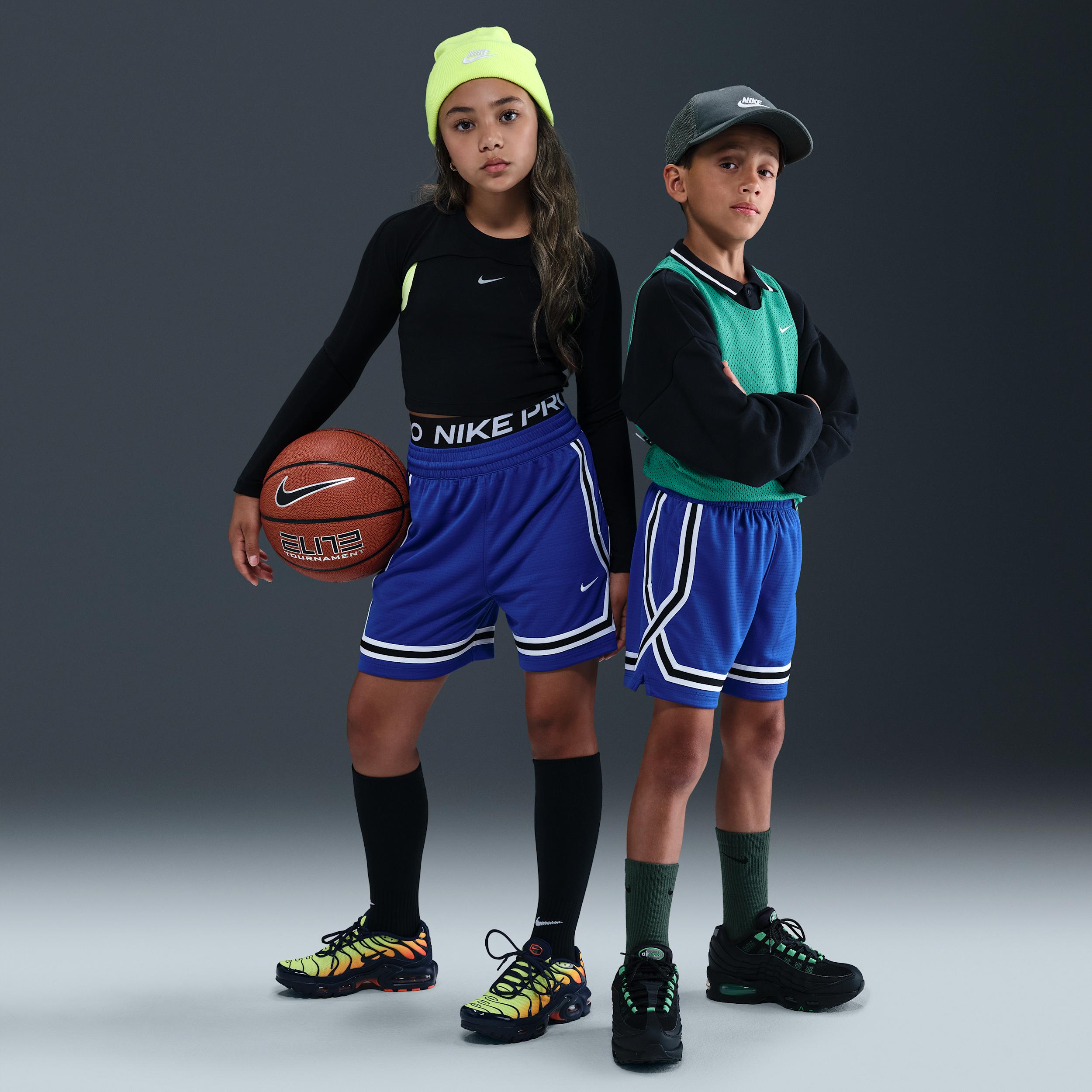 Nike Crossover Big Kids' Dri-FIT 5" Basketball Shorts by NIKE