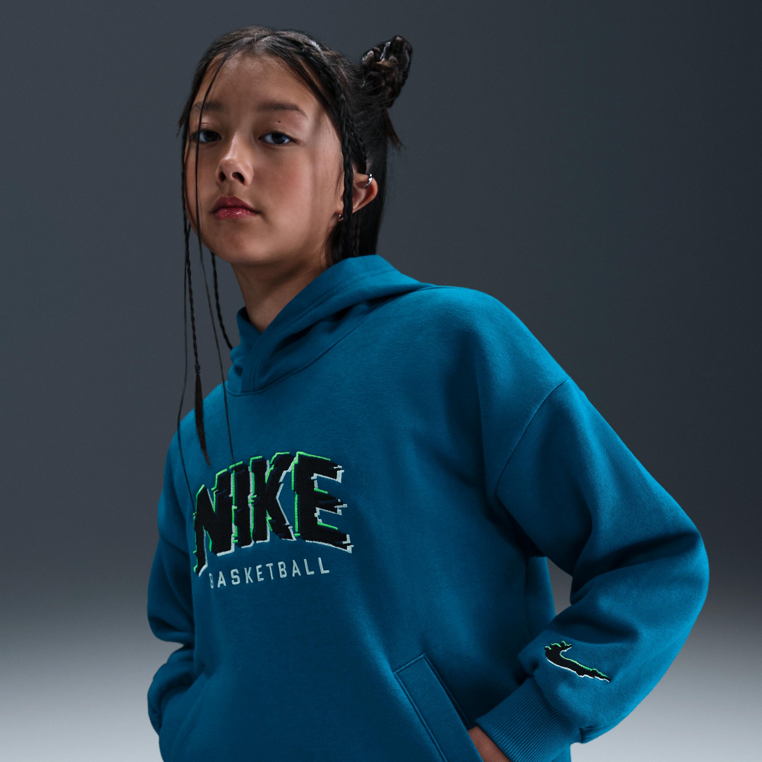 Nike Culture of Basketball Big Kids' Pullover Fleece Hoodie by NIKE