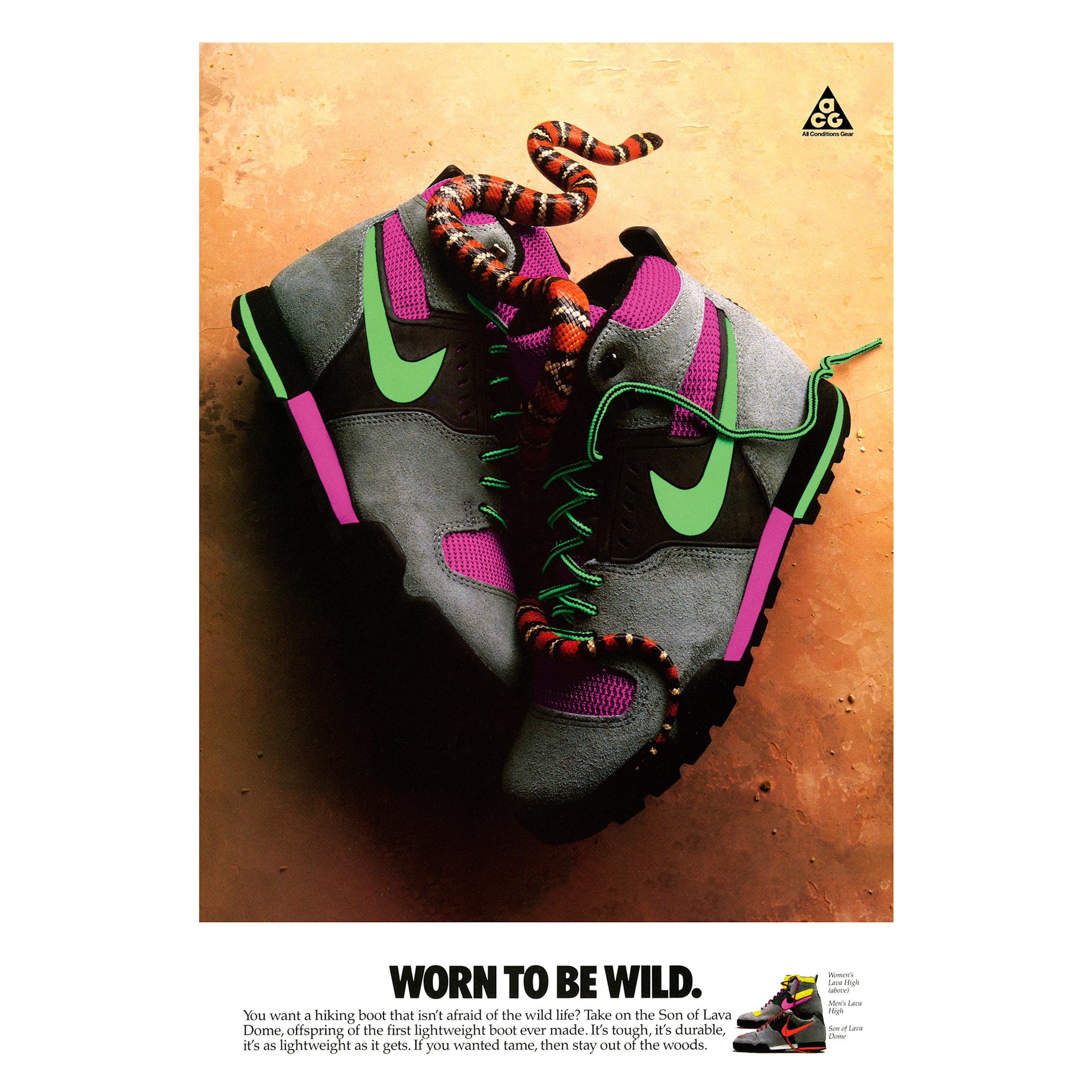 Nike DNA âWorn to be Wildâ Poster 22" x 34" by NIKE