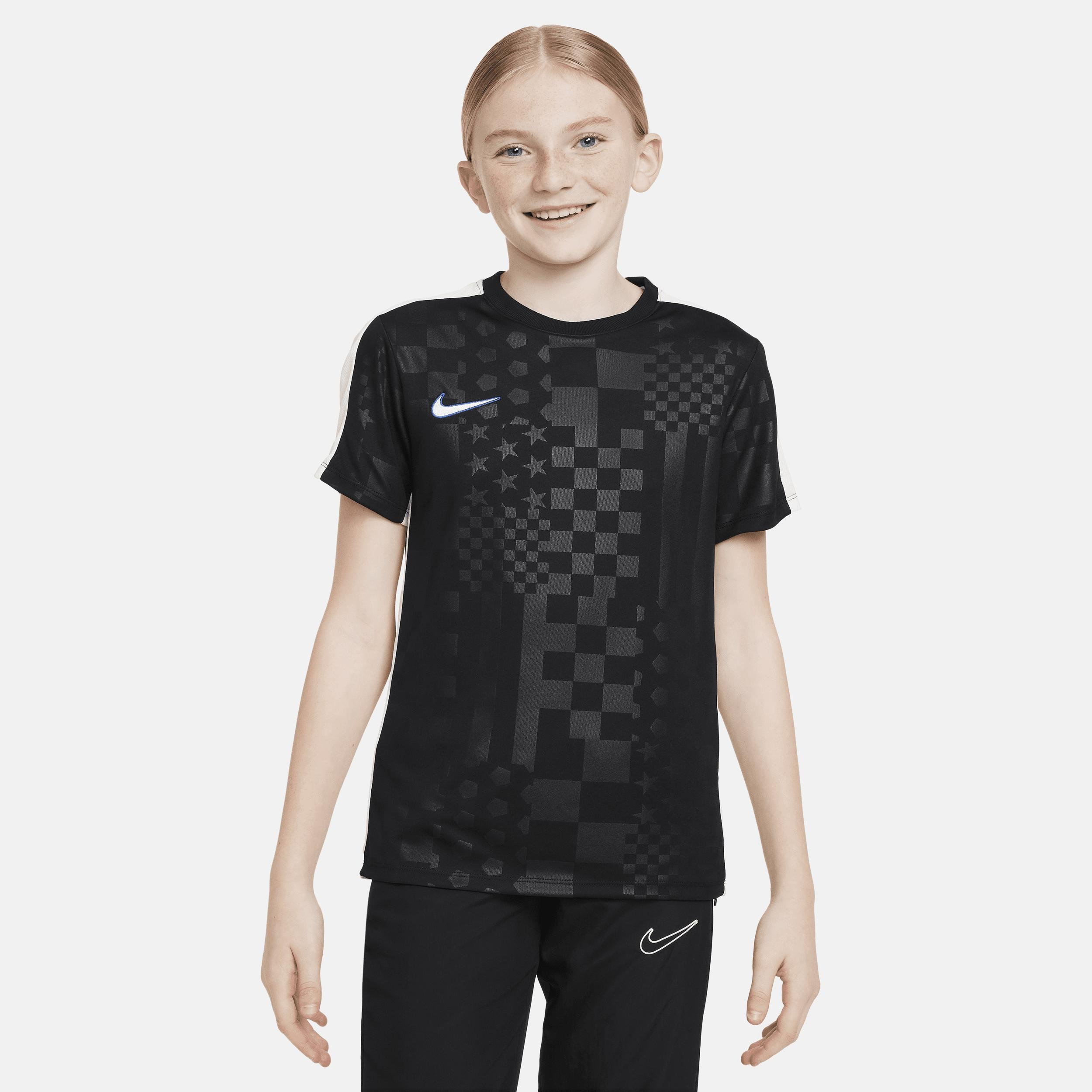 Nike Dri-FIT Academy Big Kids' Short-Sleeve Soccer Top by NIKE