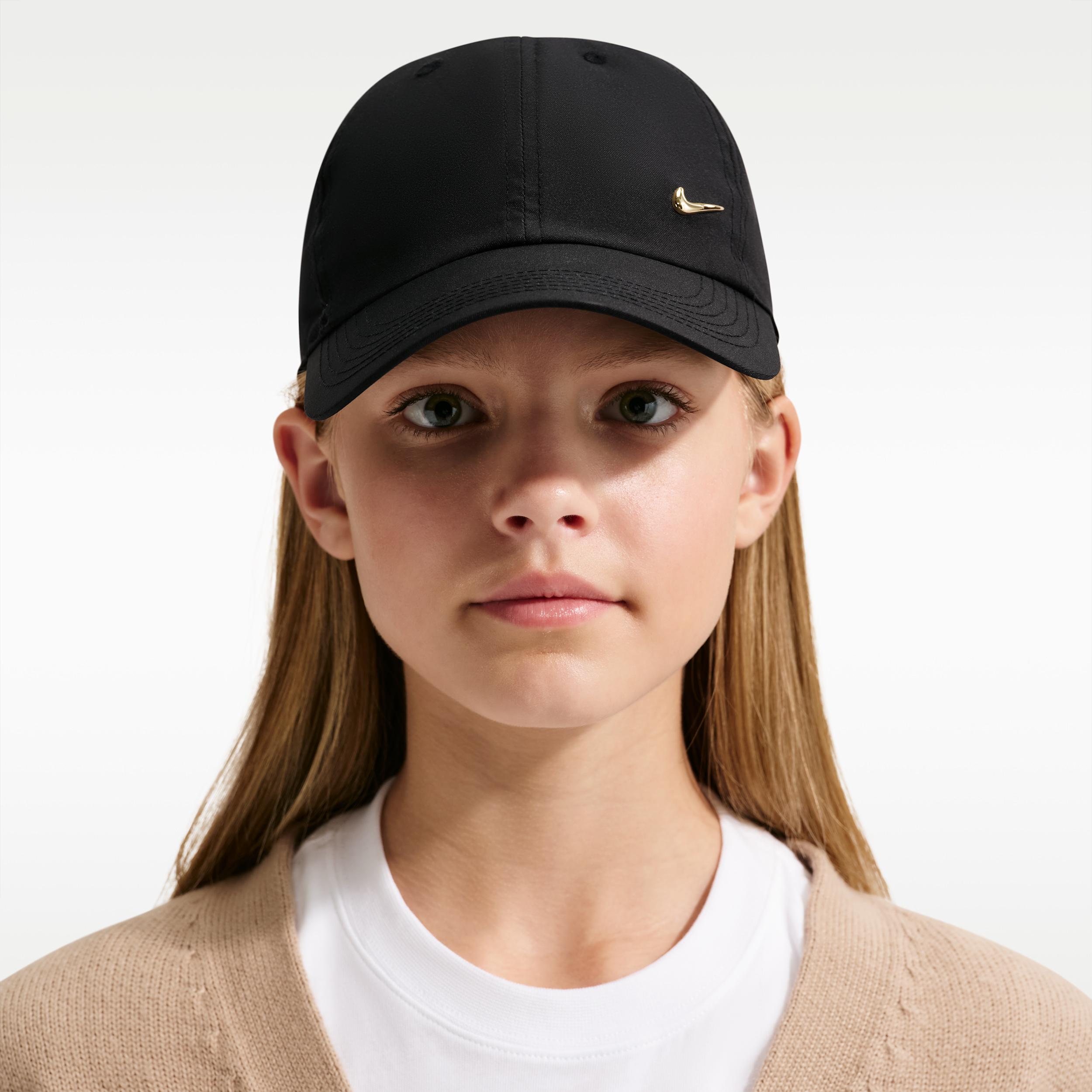 Nike Dri-FIT Club Kids' Unstructured Metal Swoosh Cap by NIKE