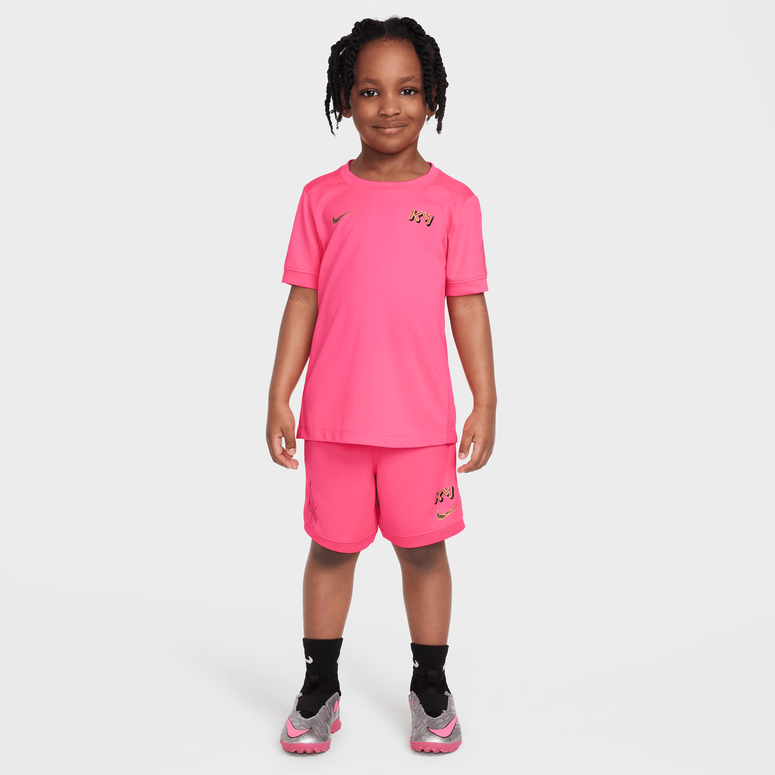 Nike Dri-FIT Kylian Mbappé Little Kids' ACD25 Short Sleeve Top and Shorts Set by NIKE Nike Dri-FIT Kylian Mbappé Little Kids' ACD25 Short Sleeve Top and Shorts Set by NIKE