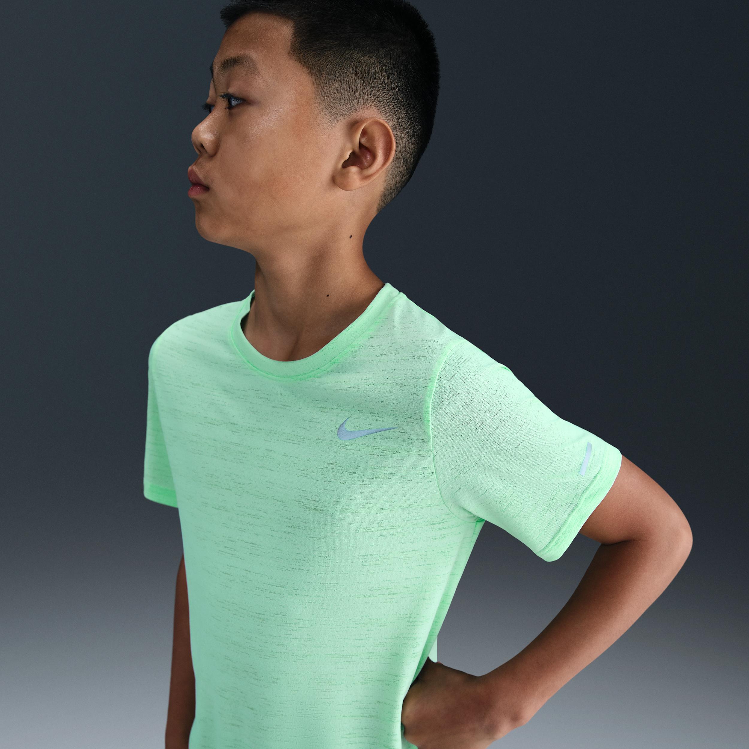 Nike Dri-FIT Miler Big Kids' (Boys') Training Top by NIKE