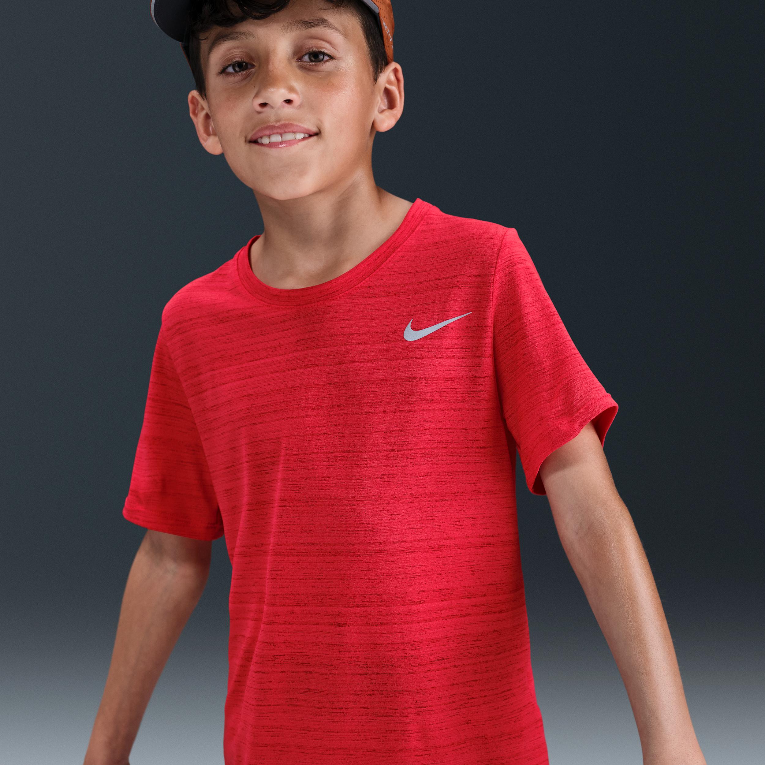 Nike Dri-FIT Miler Big Kids' (Boys') Training Top by NIKE