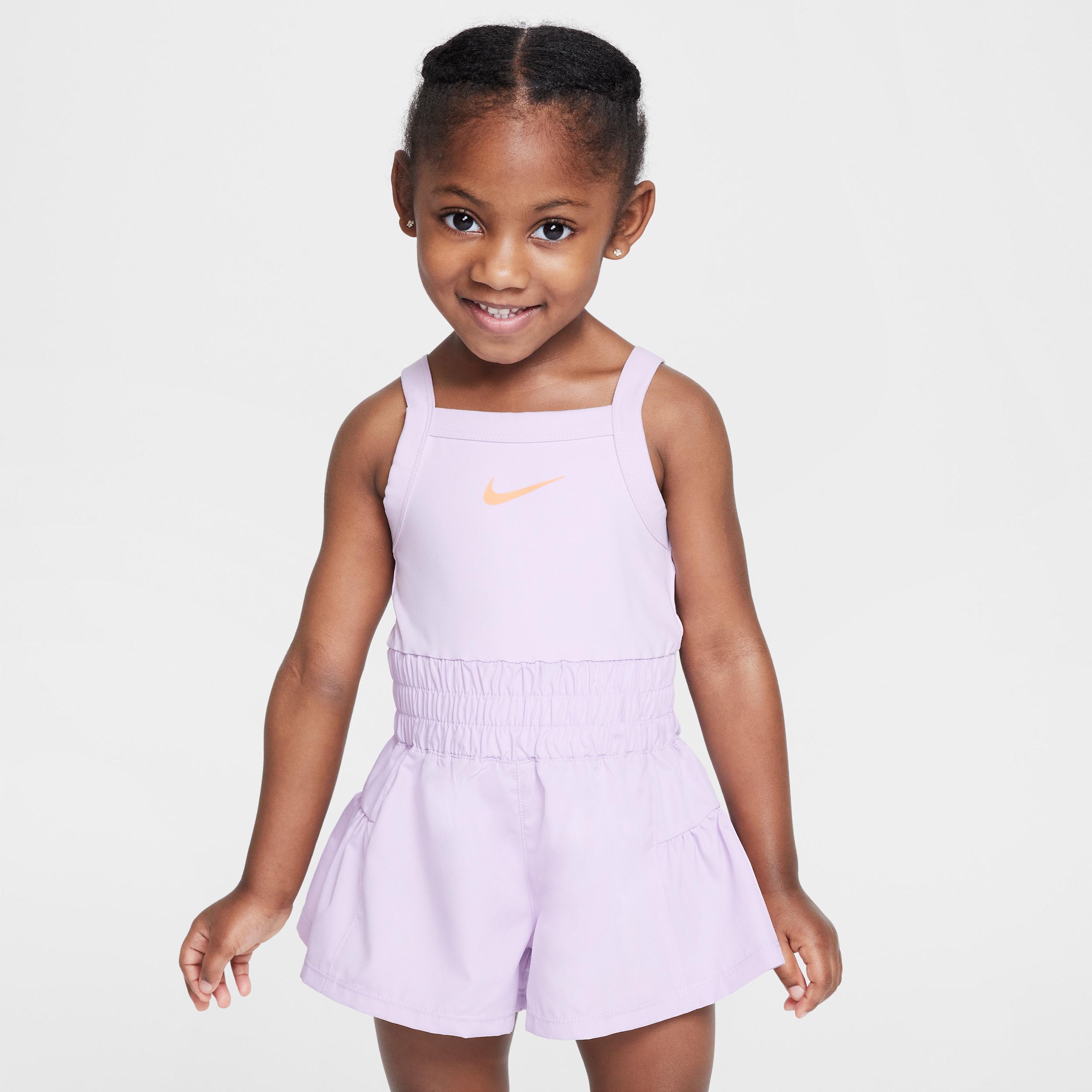 Nike Dri-FIT Sunny Swoosh Toddler Runsie Romper by NIKE