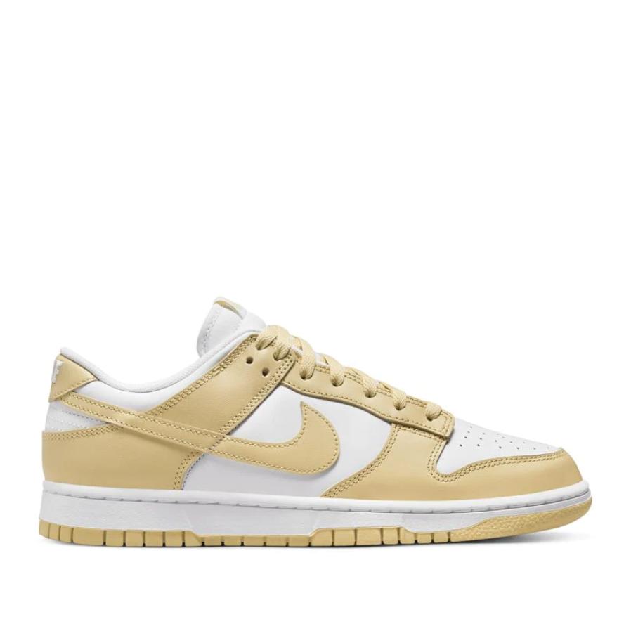 Nike - Dunk Low Retro - (White/Team Gold) by NIKE