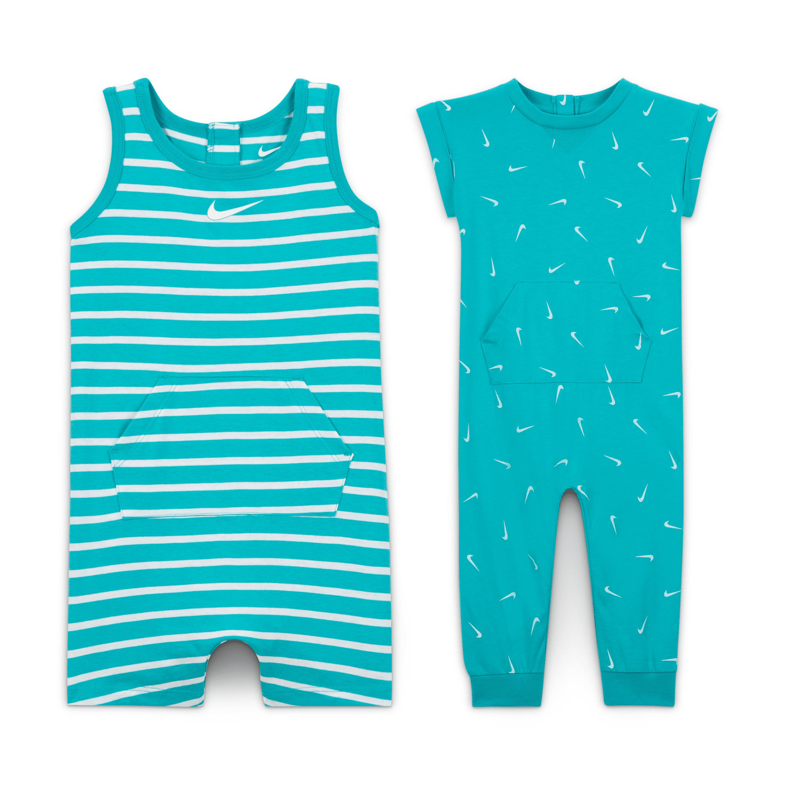 Nike Essentials Baby (12-) Short Sleeve and Tank Top 2-Pack Romper Set by NIKE