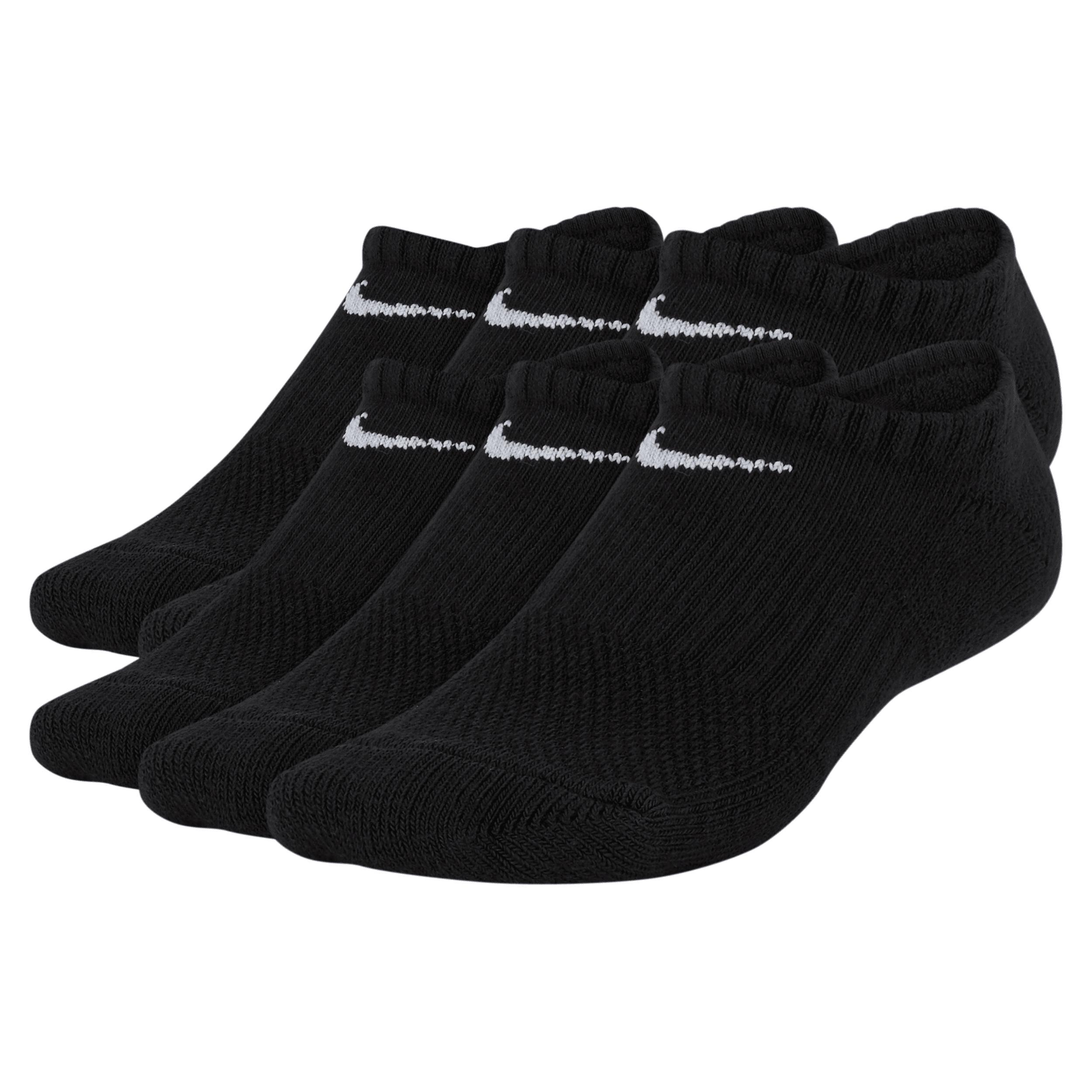 Nike Everyday Kids' Cushioned No-Show Socks (6 Pairs) by NIKE