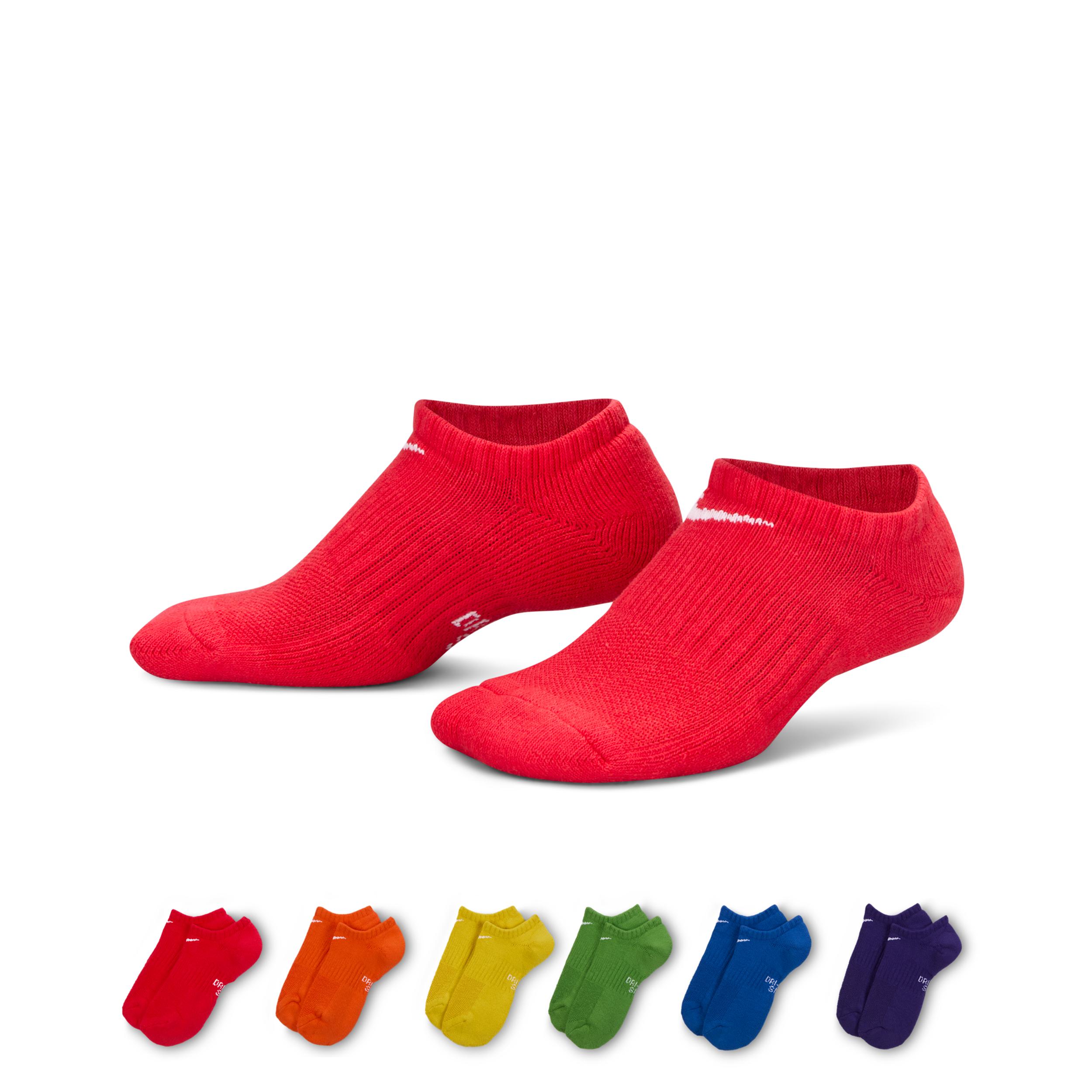Nike Everyday Kids' Cushioned No-Show Socks (6 Pairs) by NIKE