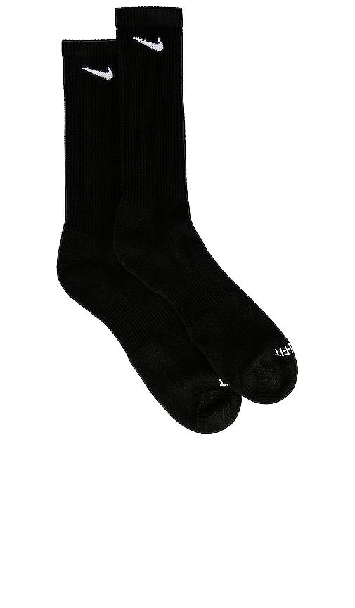 Nike Everyday Plus Cushioned Socks 6-pack in Black by NIKE