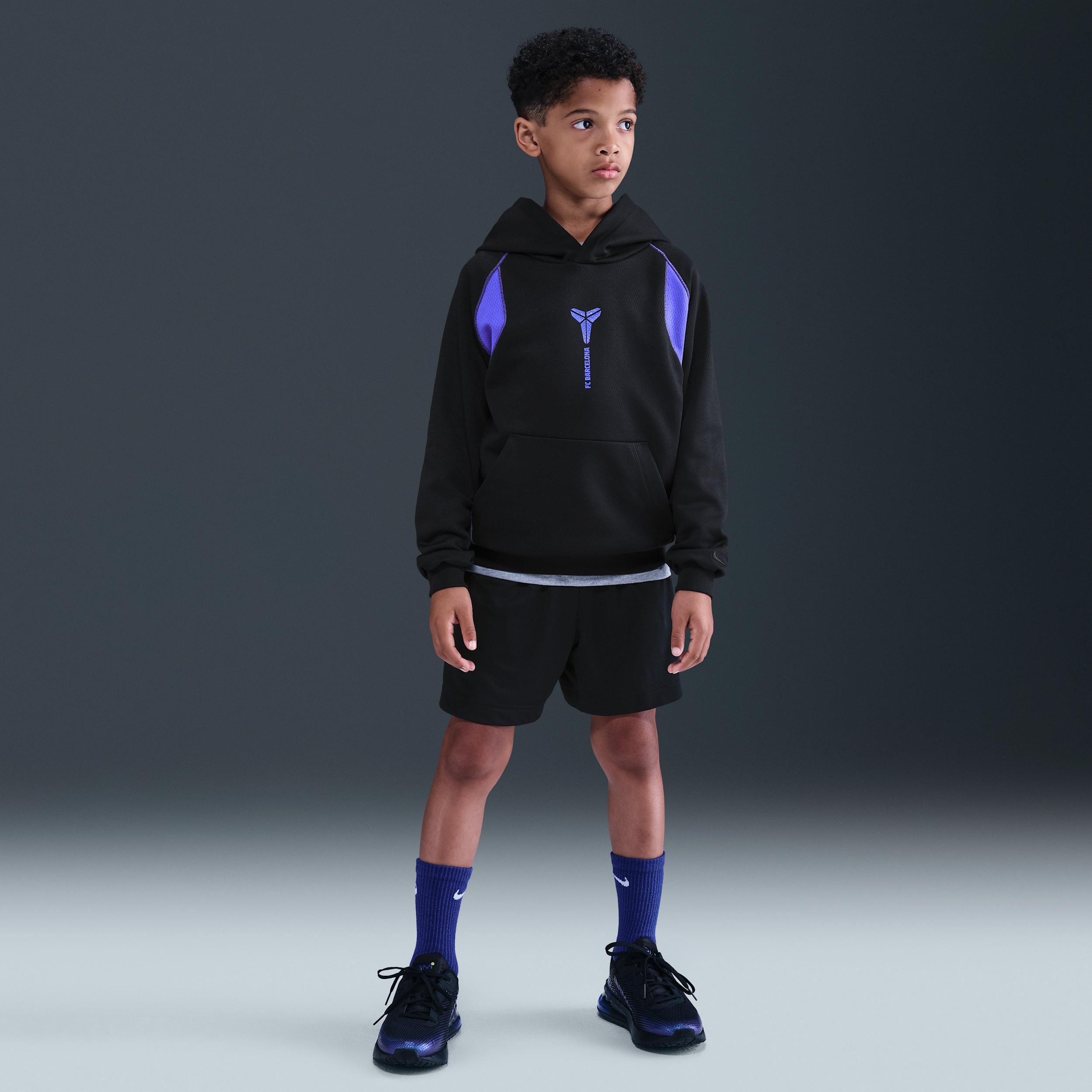 Nike FC Barcelona Away Big Kids' Kobe Dri-FIT Soccer Shorts by NIKE