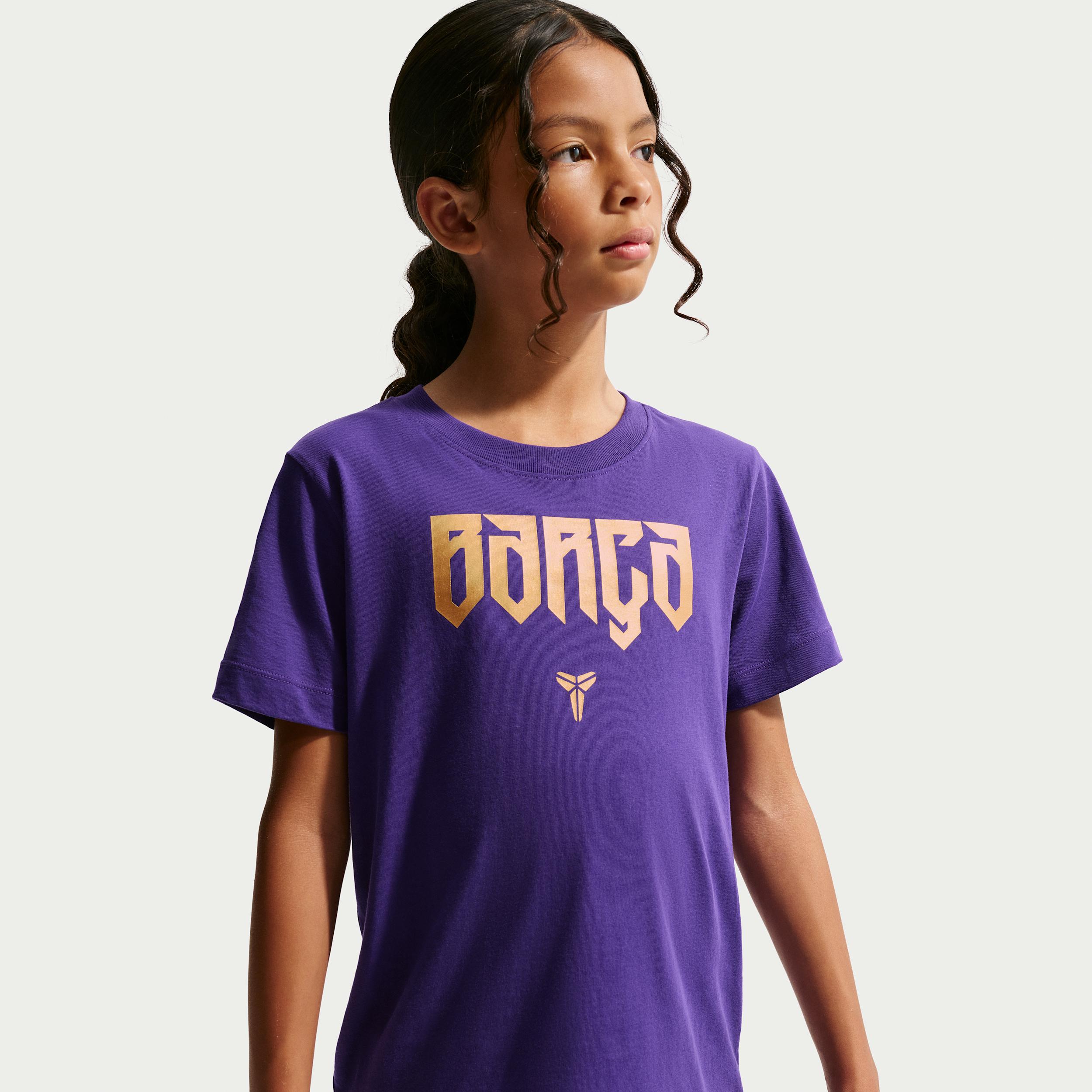 Nike FC Barcelona Away Big Kids' Kobe Soccer T-Shirt by NIKE
