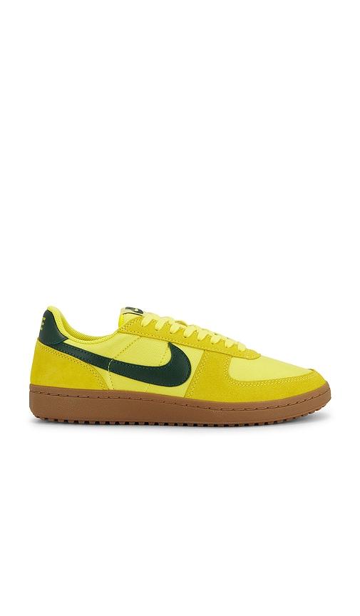 Nike Field General Sneakers in Chrome Yellow, Fir, Gum, & Med Brown in Yellow by NIKE
