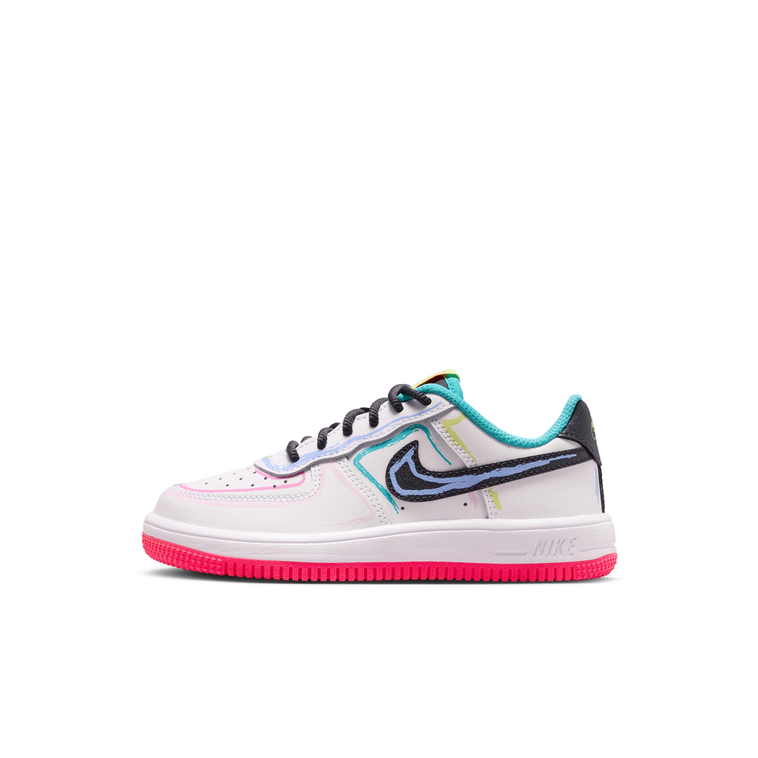 Nike Force 1 Low Little Kids' Shoes by NIKE