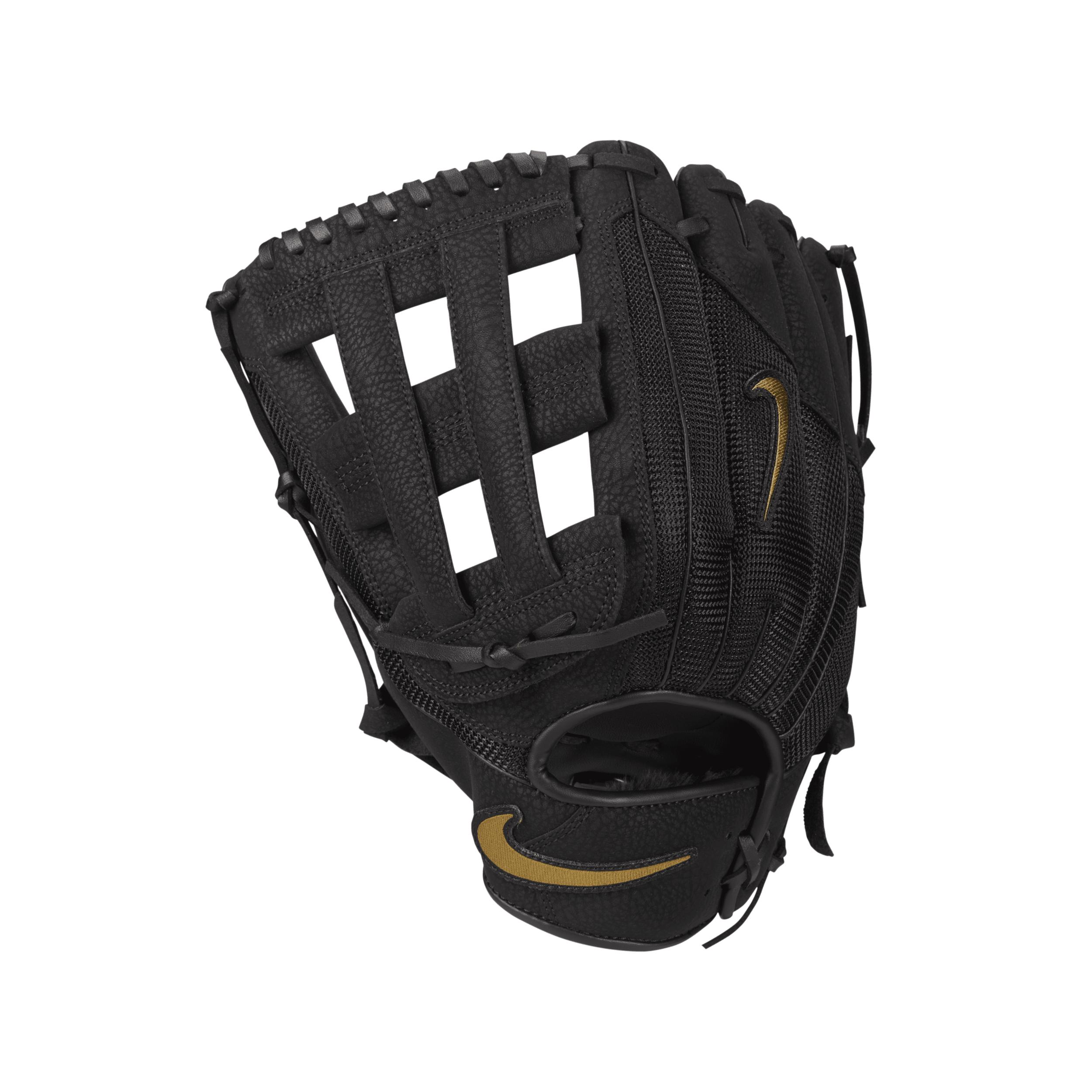 Nike Force Edge Left-Handed Throw H-Web Fielding Mitt by NIKE